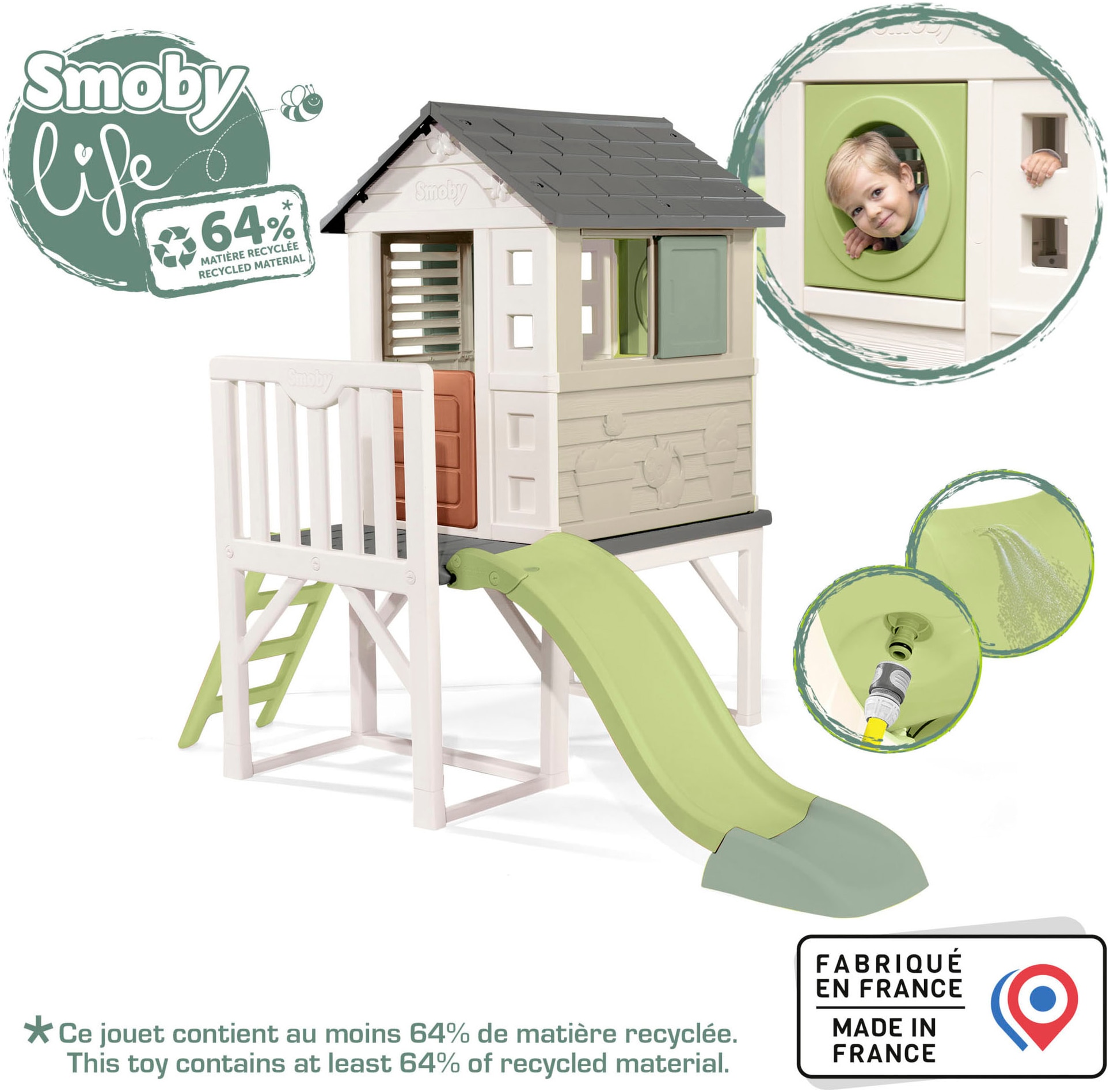 Smoby Spielhaus »Smoby Life Stelzen«, Made in Europe