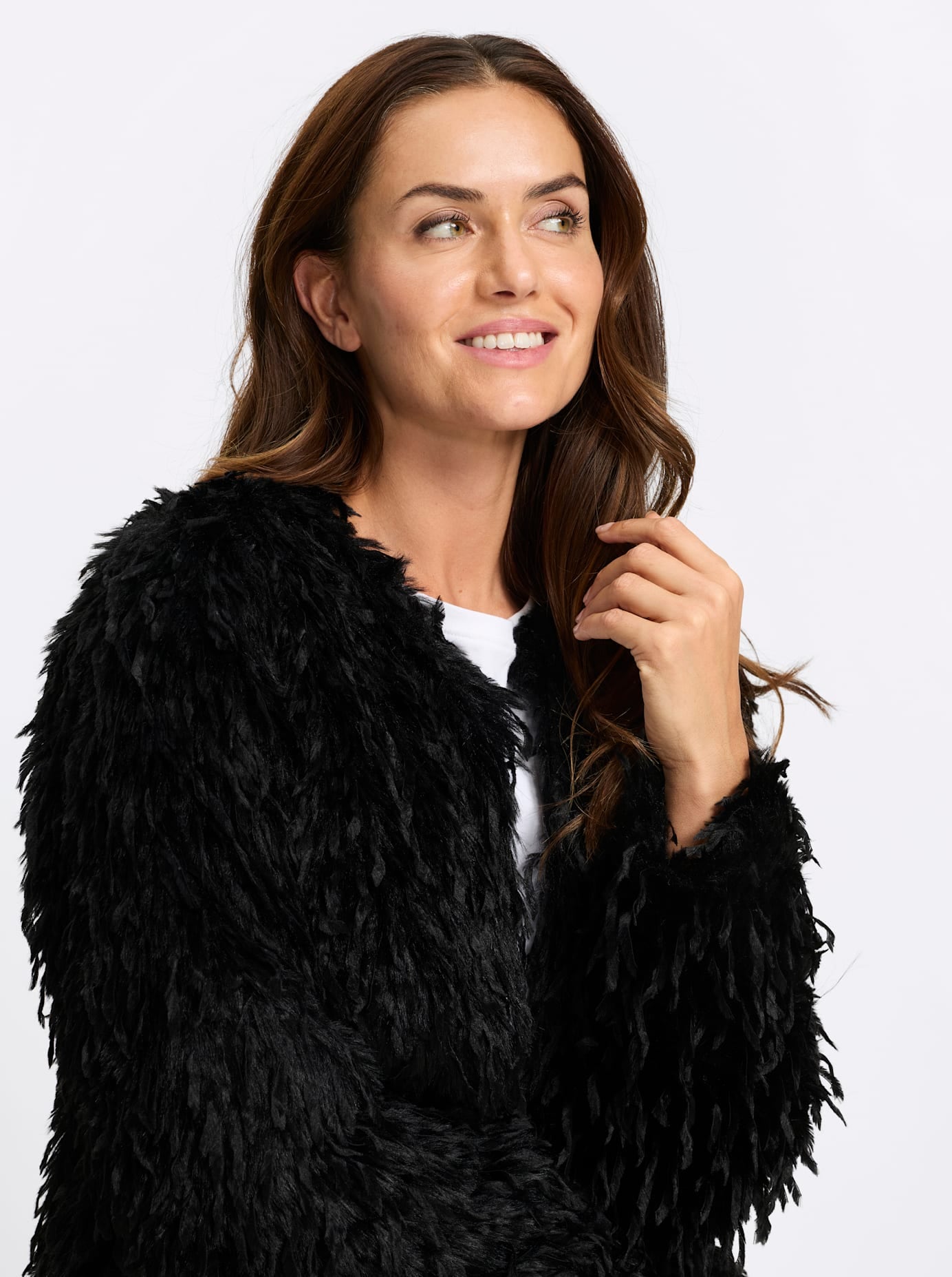 heine Langjacke ohne Kapuze