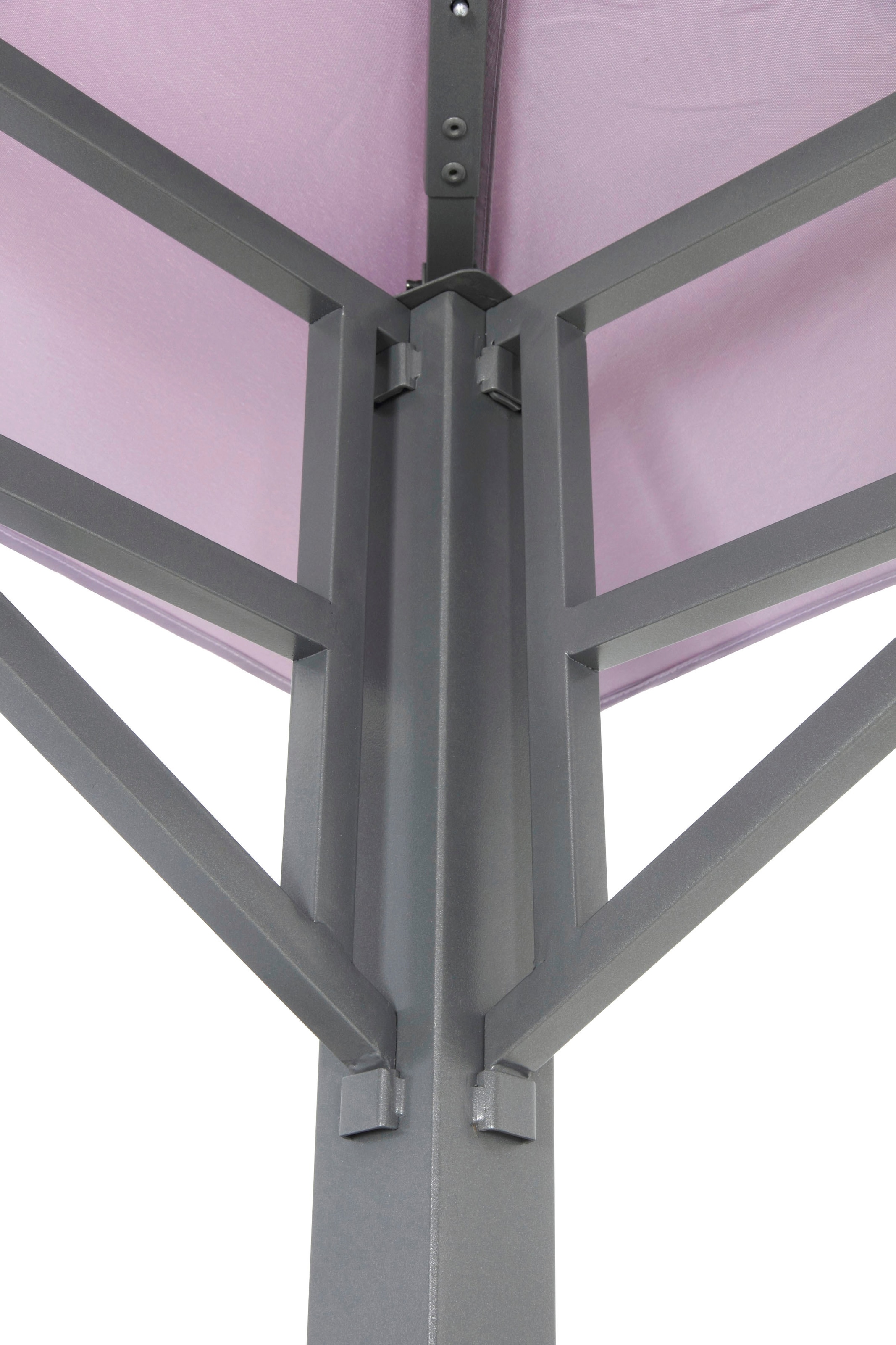 Tepro Pavillon »Lehua«, (Set, inkl. Ersatzdach), BxTxH: 330x330x285 cm, Seitenteil als Markise ausklappbar