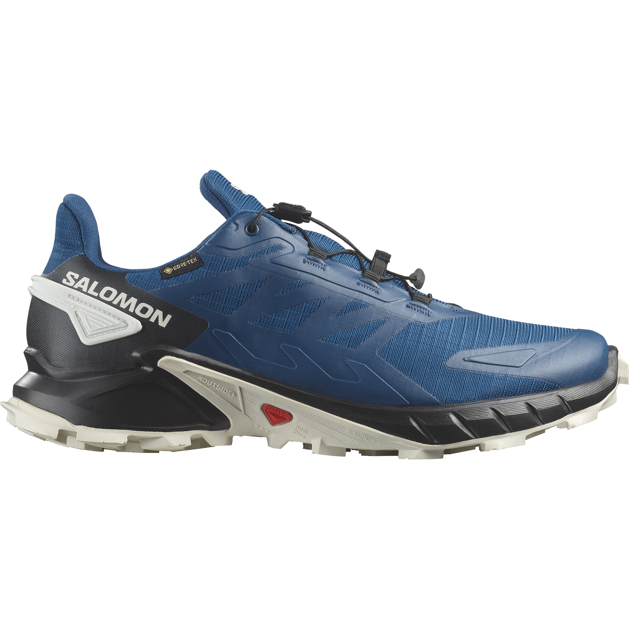 Salomon Herren Laufschuh »SUPERCROSS 4 GORE-TEX« wasserdicht in schwarz, Größe 43