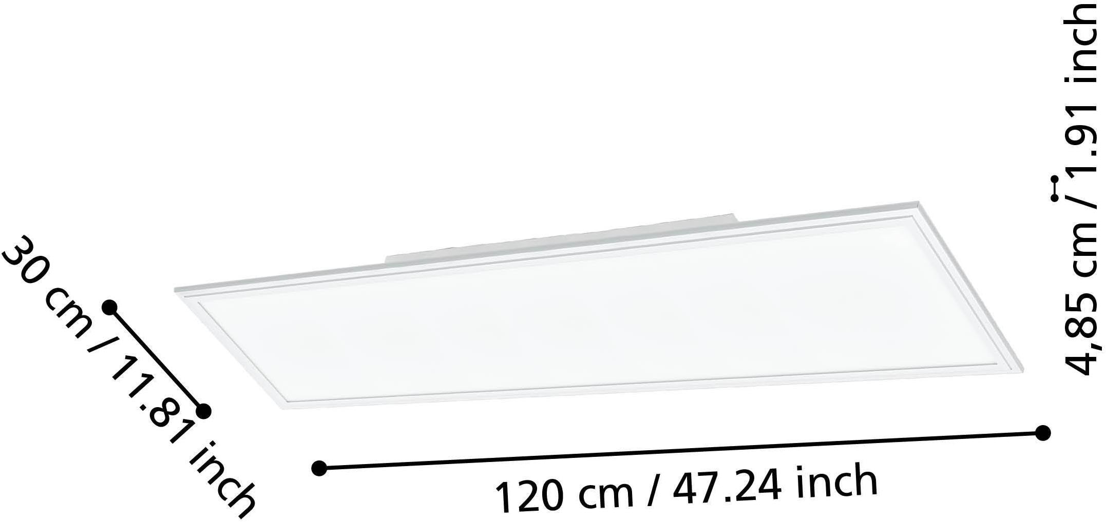 EGLO LED-Deckenleuchte »SALOBRENA-Z«,  in weiß aus Alu / inkl. LED fest integriert - 33,5 Watt