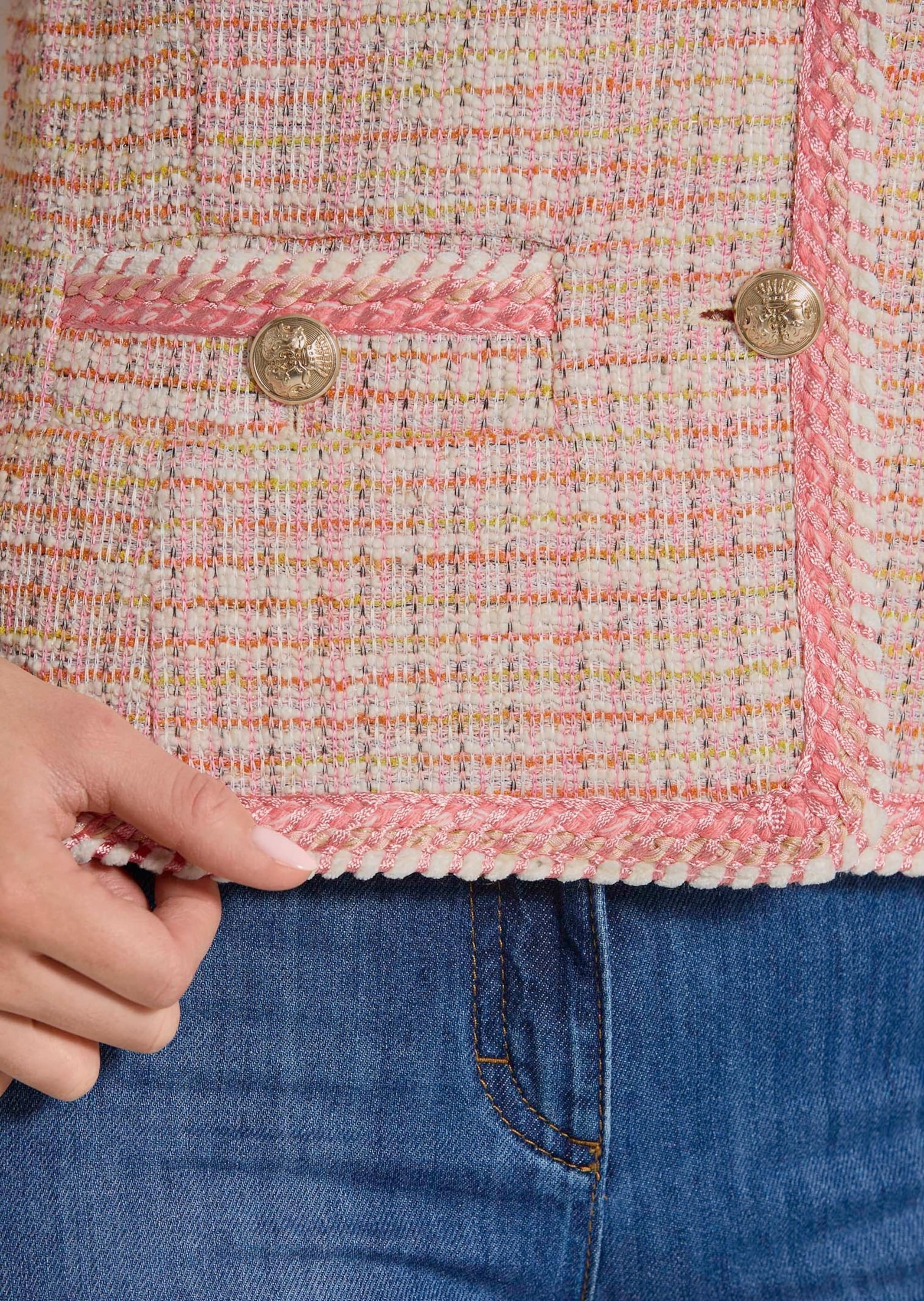 MADELEINE Jerseyblazer »Blazer Kurzblazer im Couture-Style«