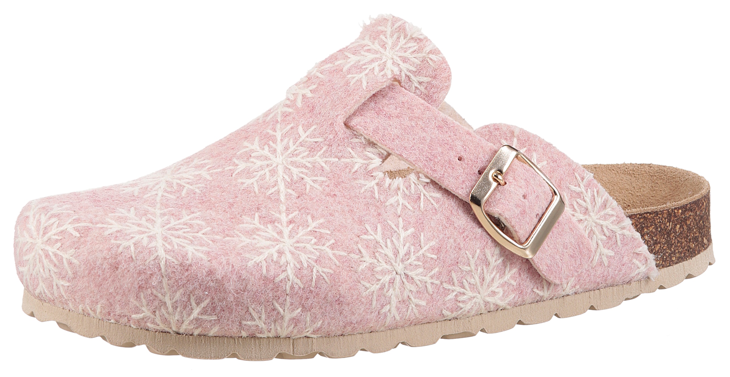 Aniston SHOES Clog, Clog, Hausschuh, Homeslipper, verstellbare Schnalle - NEUE KOLLEKTION