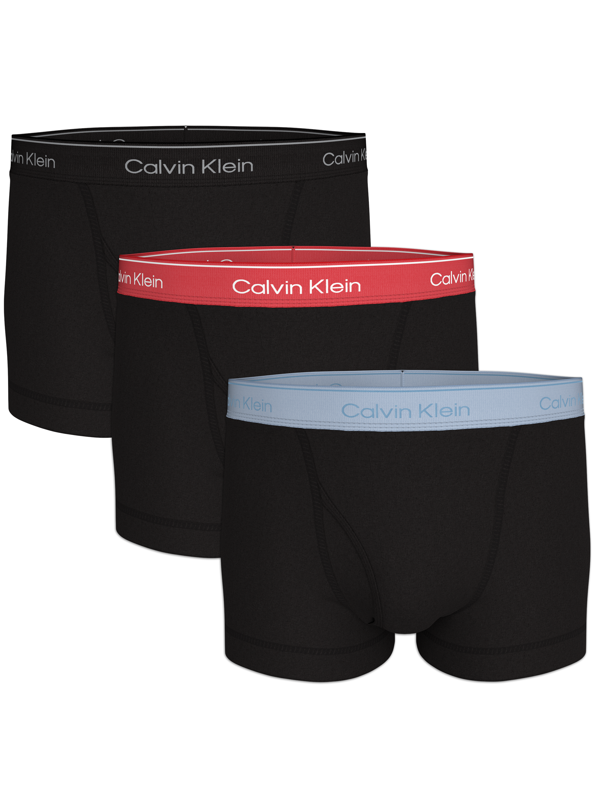 Calvin Klein Underwear Trunk »TRUNK 3PK« Packung, 3er-Pack,  mit Logo-Elastikbund