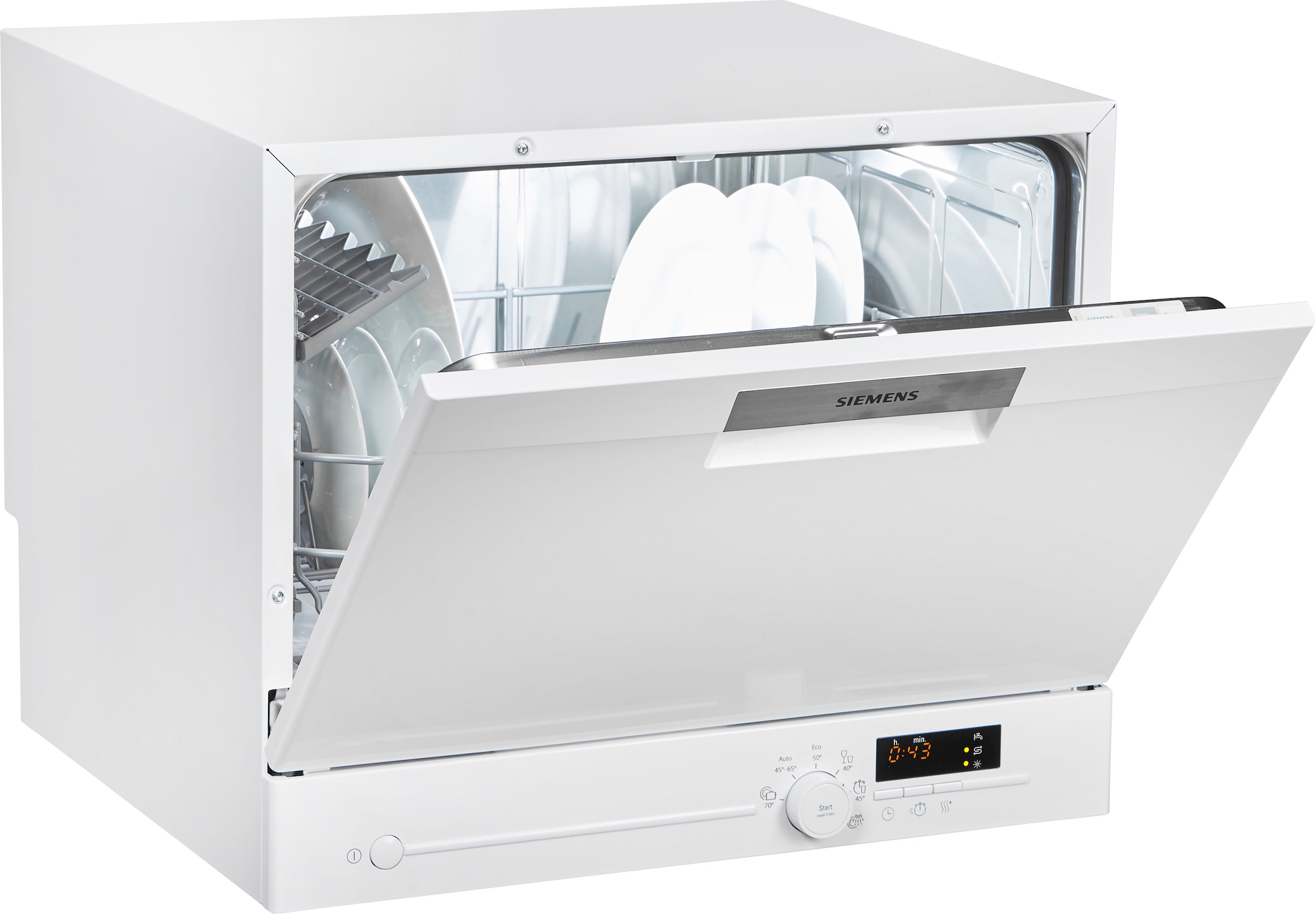 SIEMENS Standgeschirrspüler iQ300 »SK26E222EU«, 6 Maßgedecke