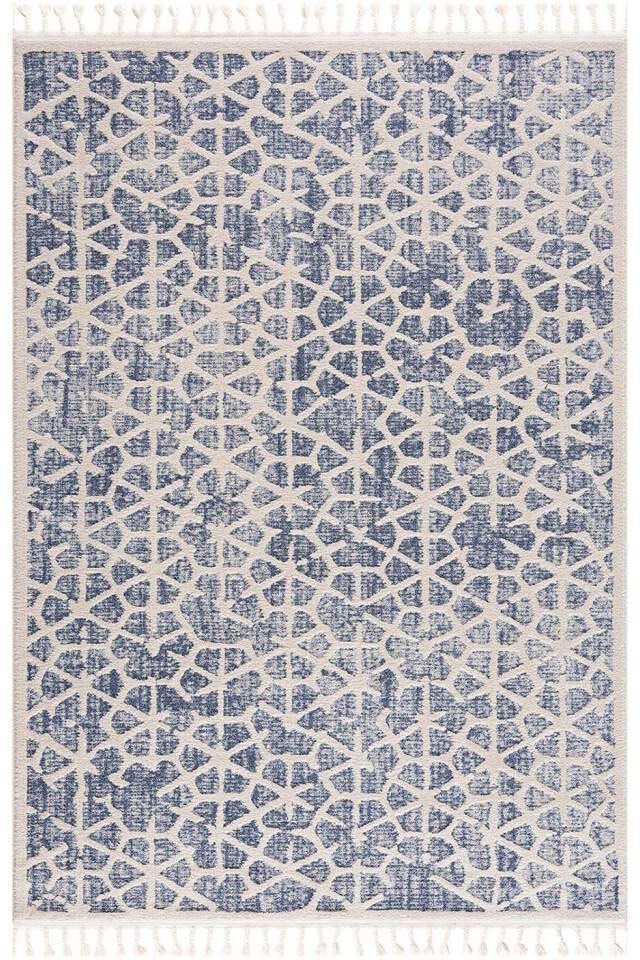 Carpet City Teppich »Art 1271« rechteckig 7 mm Höhe Läufer, Kurzflor, Skandi-Muster, ideal für Wohnzimmer & Schlafzimmer