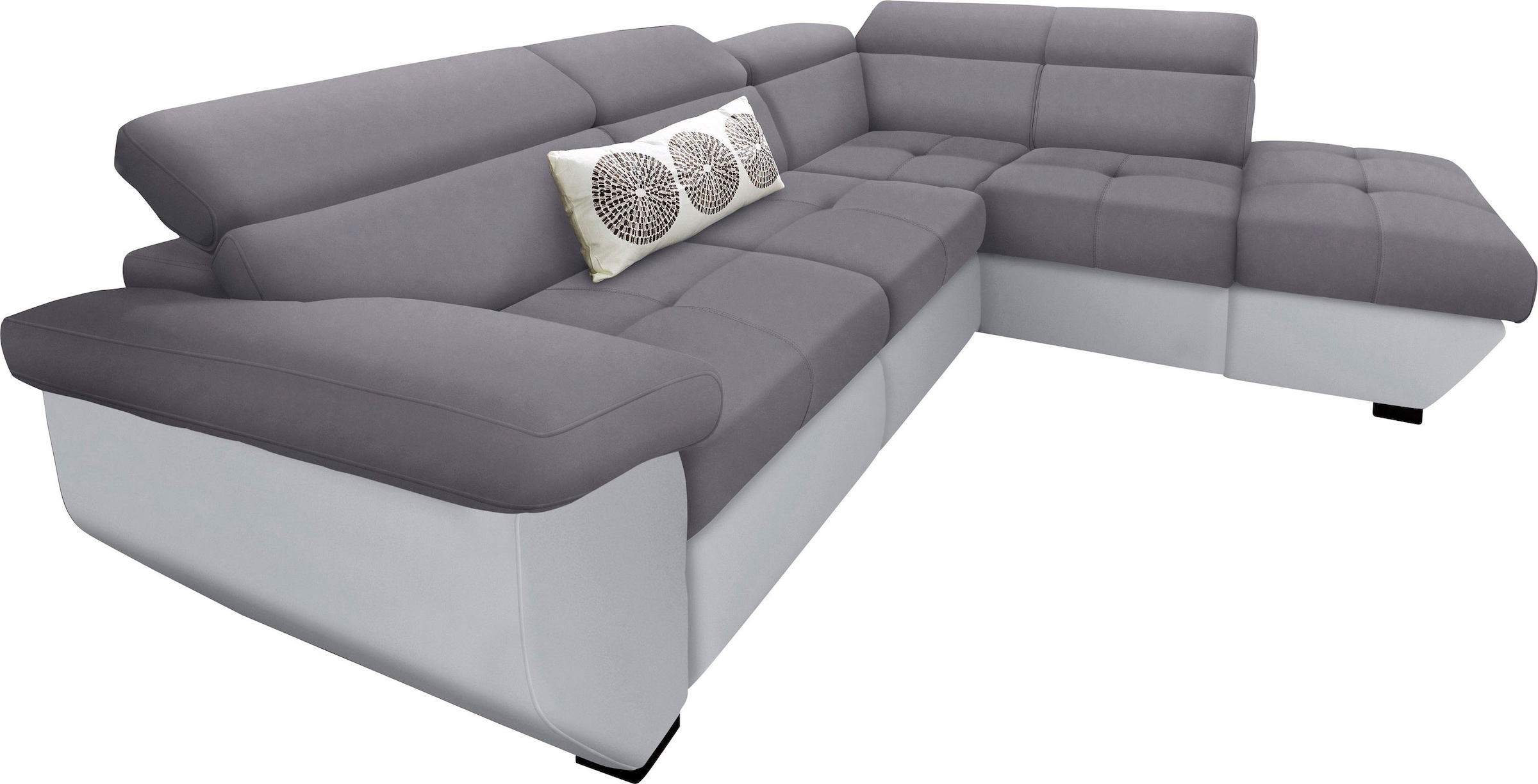 COTTA Ecksofa »Speedway L-Form« mit Kopfteilverstellung, wahlweise mit Bettfunktion & Bettkasten