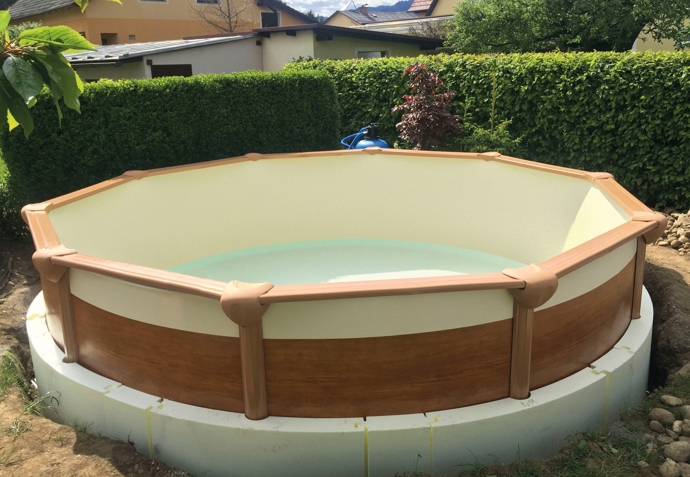 KWAD Poolwandisolierung »Pool Protector T60«, (20 St.), für Rundbecken ØxH: 460x132 cm
