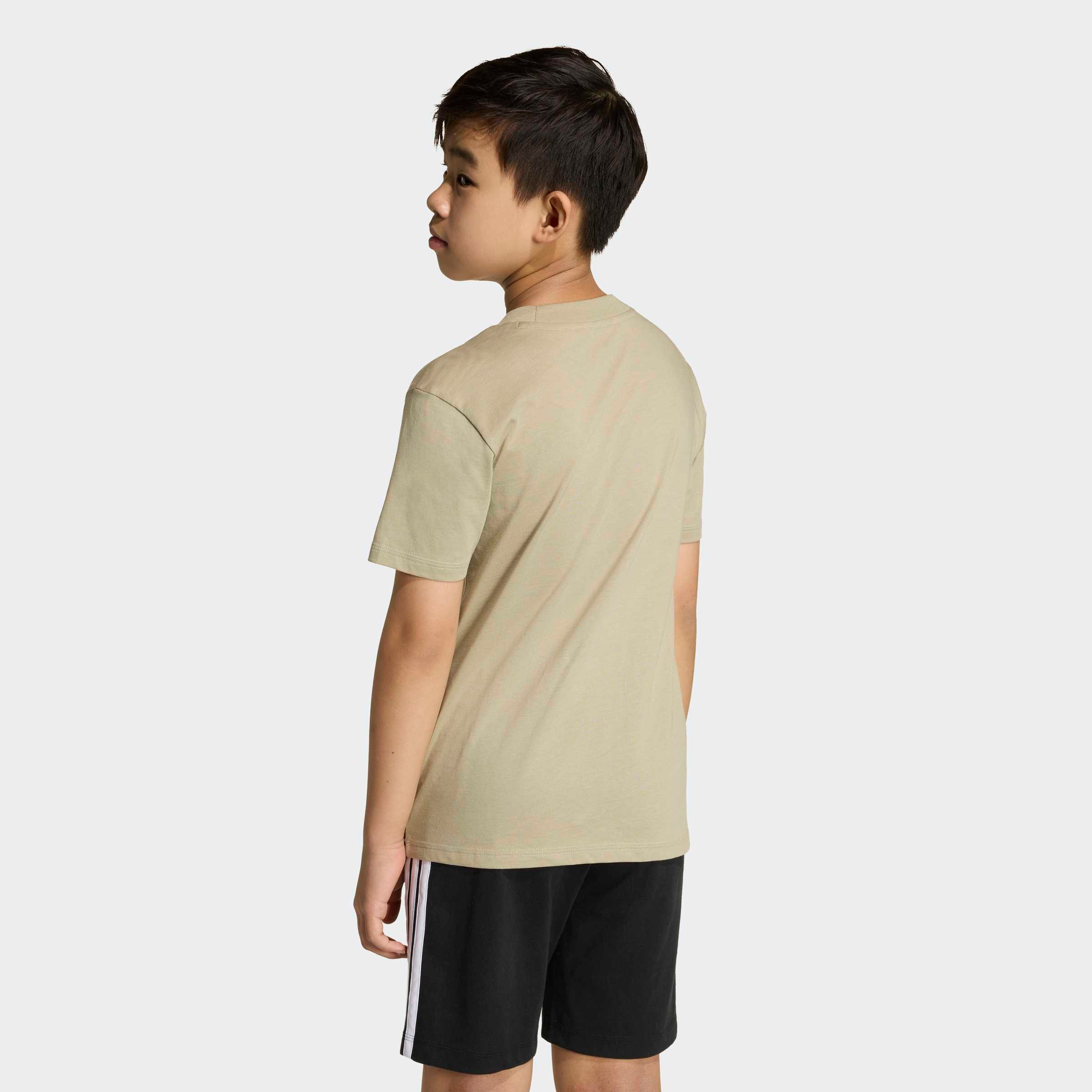 adidas Sportswear T-Shirt »ESSENTIALS KIDS« für Kinder und Teens, mit Rundhalsausschnitt, aus 100 % Baumwolle