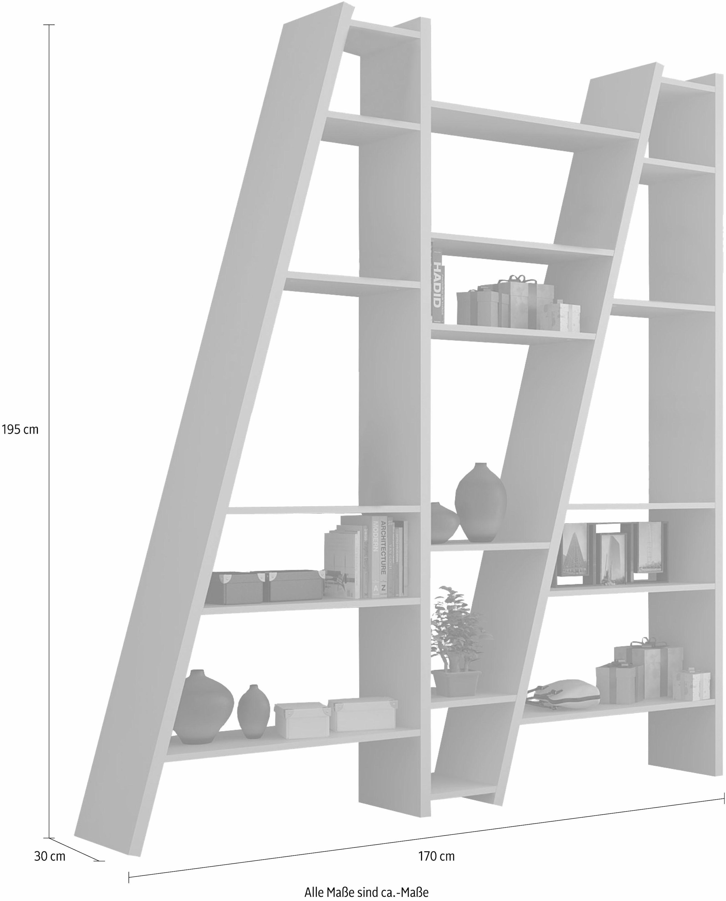TemaHome Standregal, mit schrägem Gestell