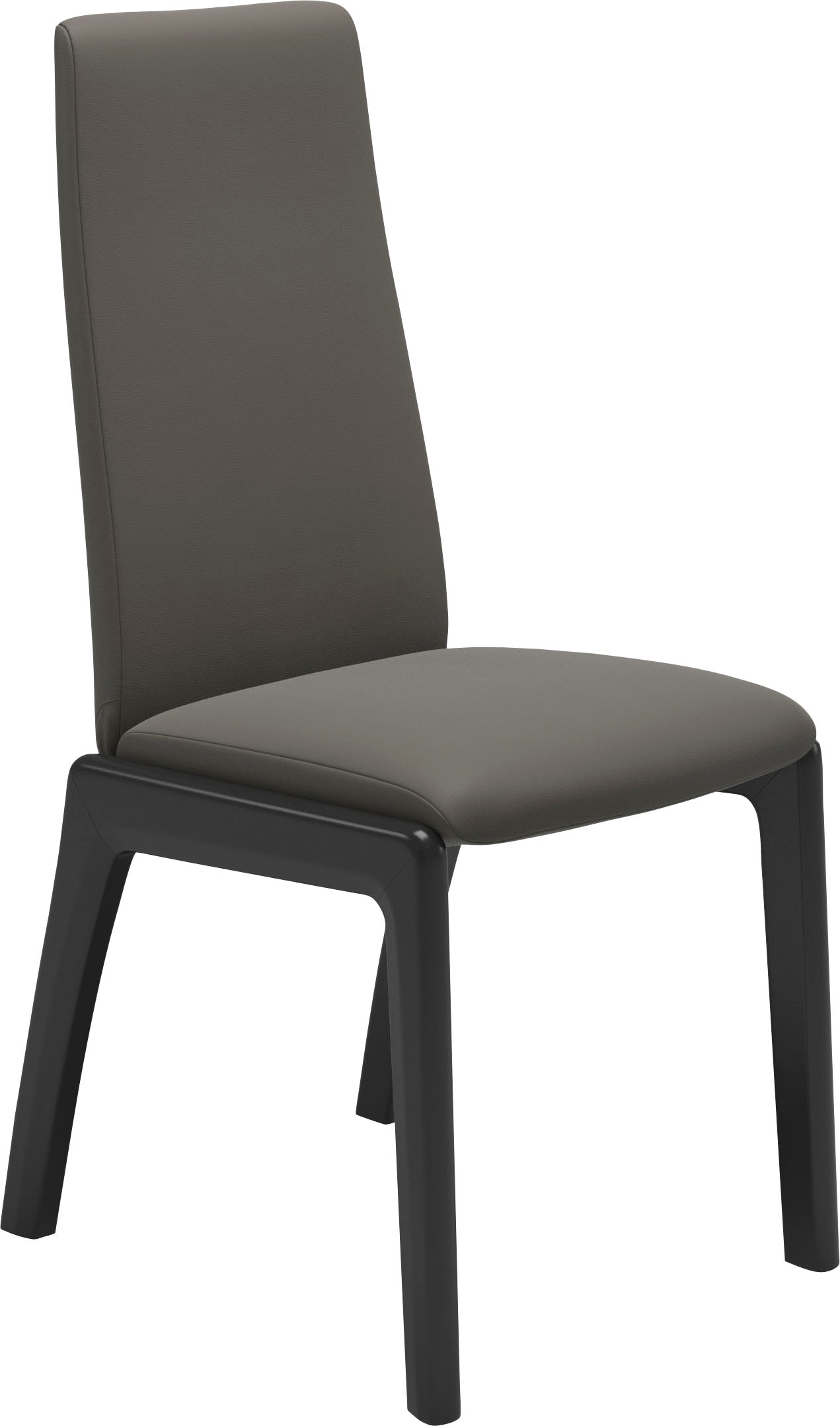 Stressless® Polsterstuhl »Laurel«, Leder PALOMA, High Back, Größe M, mit abgerundeten Beinen in Schwarz