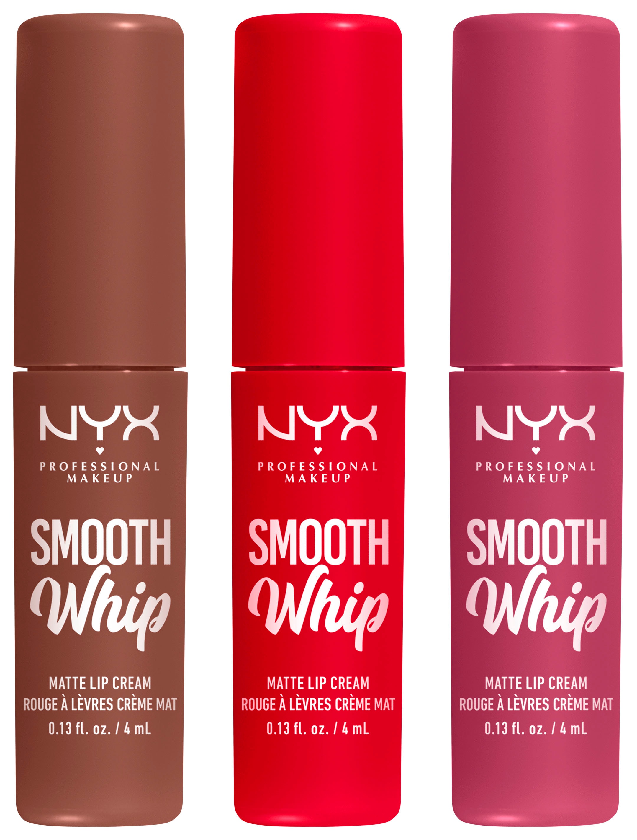 NYX Schmink-Set »NYX Professional Makeup Smooth Whip Trio«, mit vielseitigen Kombinationsmöglichkeiten