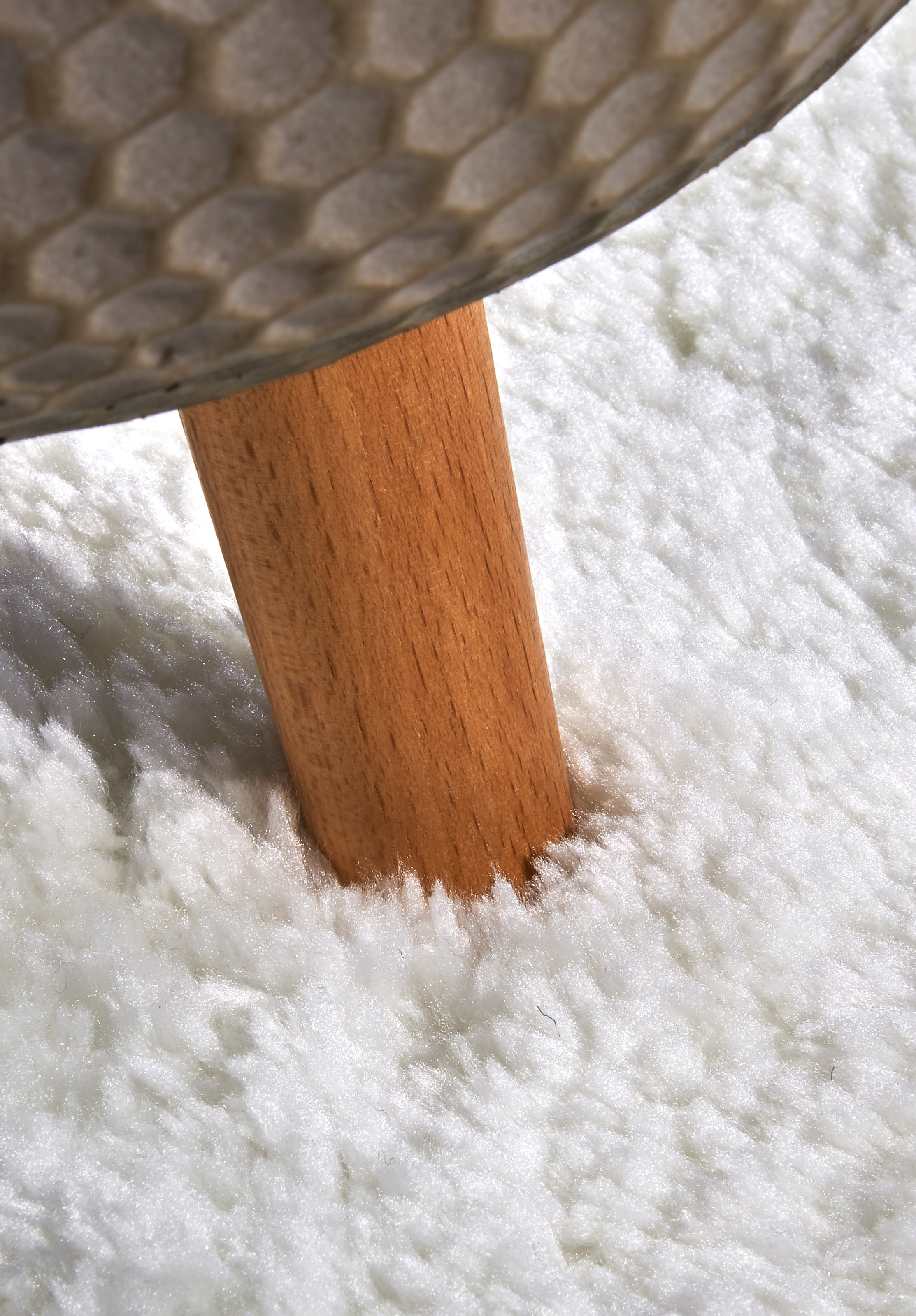 HANSE Home Hochflor-Teppich »Olaf«, rechteckig, 38 mm Höhe, Langflor, Shaggy, einfarbig, flauschig, weich, glänzend, modern, uni
