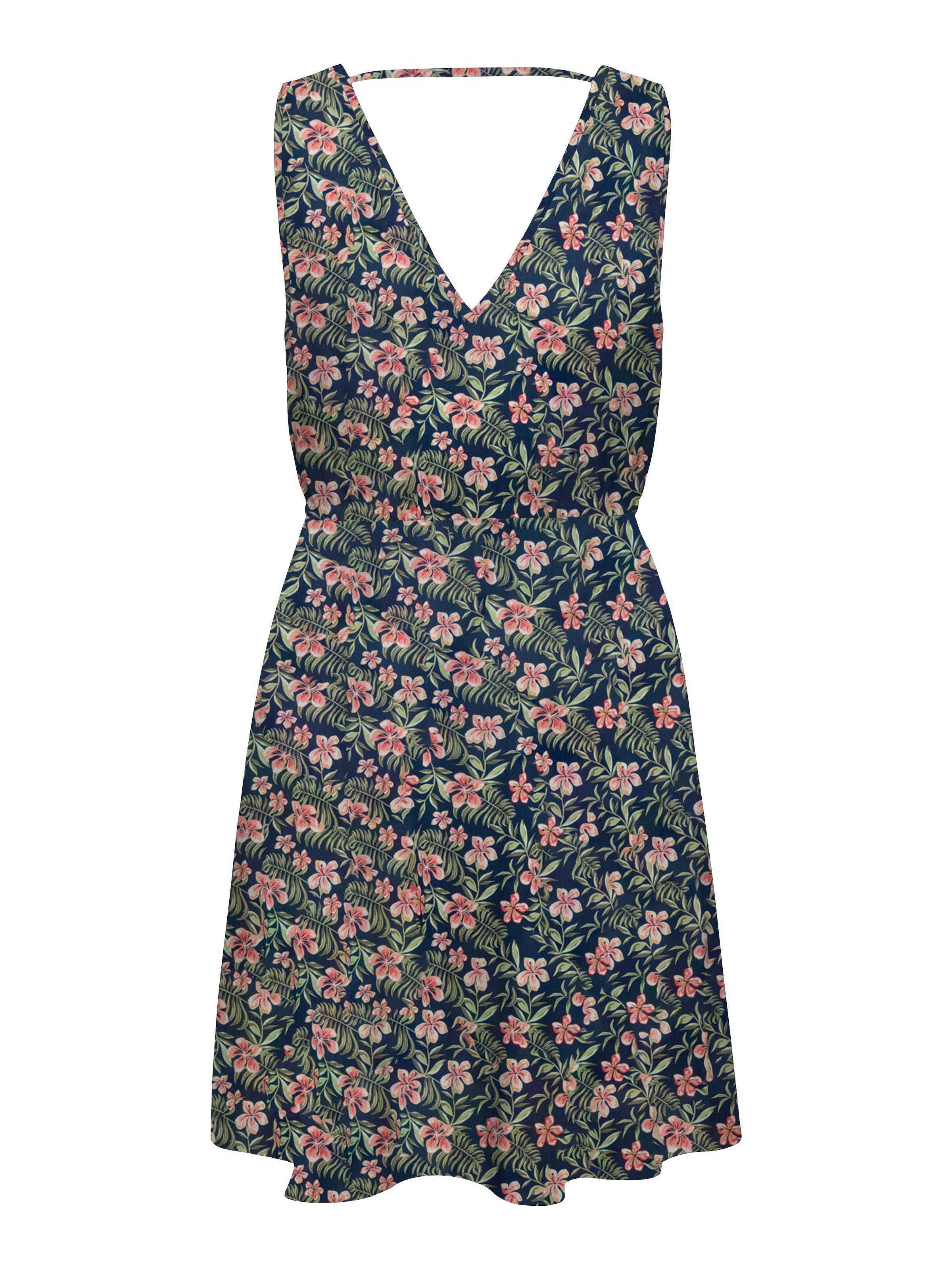 ONLY Minikleid »ONLNOVA LIFE VIS SARA STRING DRESS AOP«