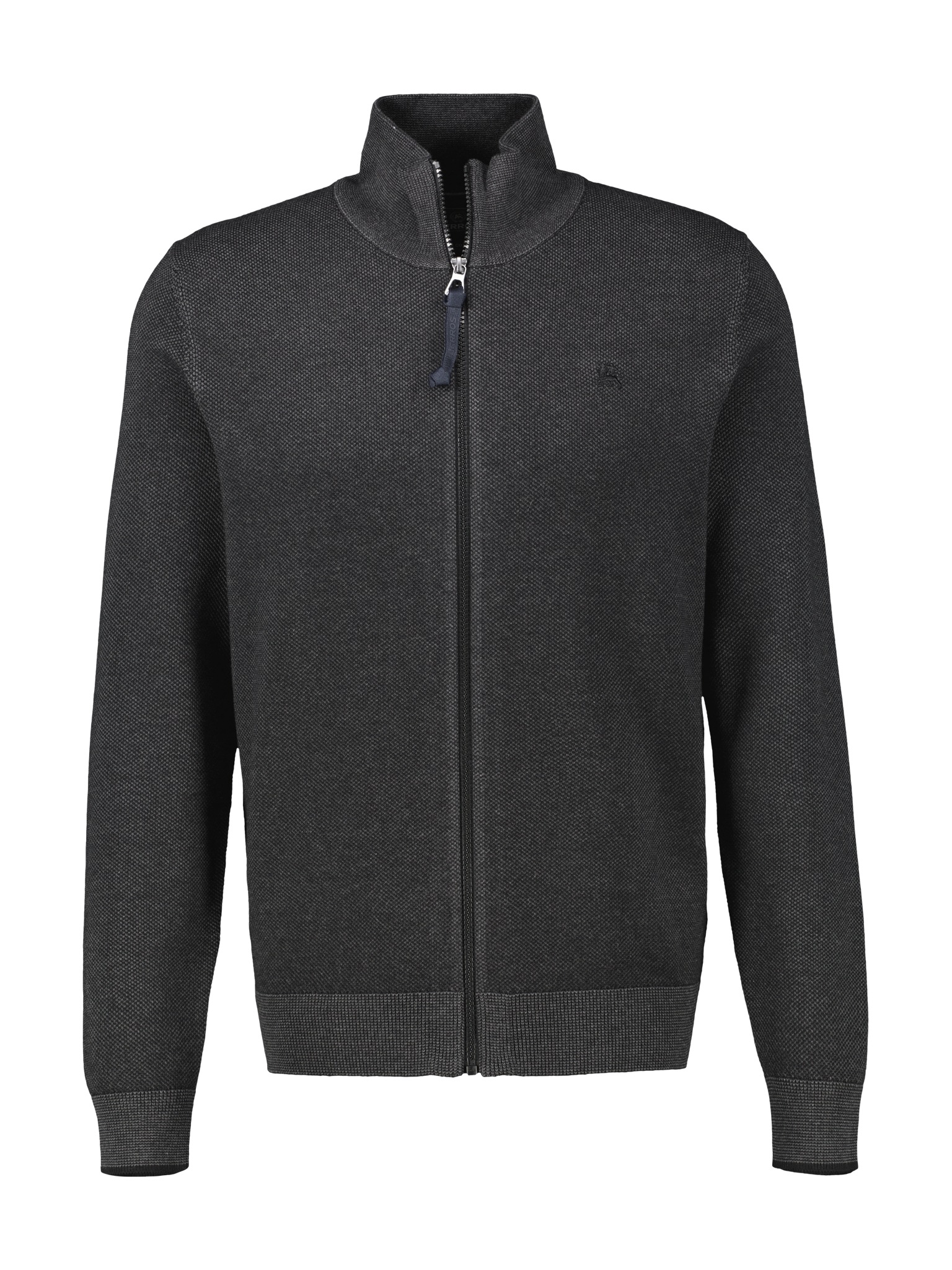 LERROS Strickfleecejacke, ohne Kapuze, mit Reißverchluss