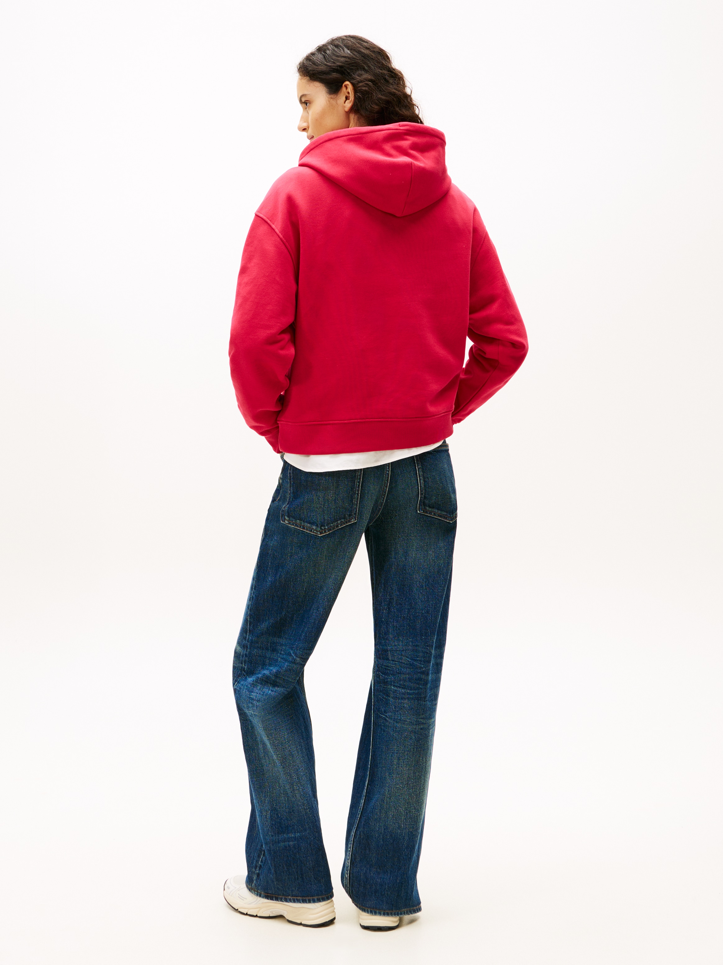 Tommy Jeans Hoodie »TJW BXY BADGE HOODIE EXT«, mit Logo-Badge