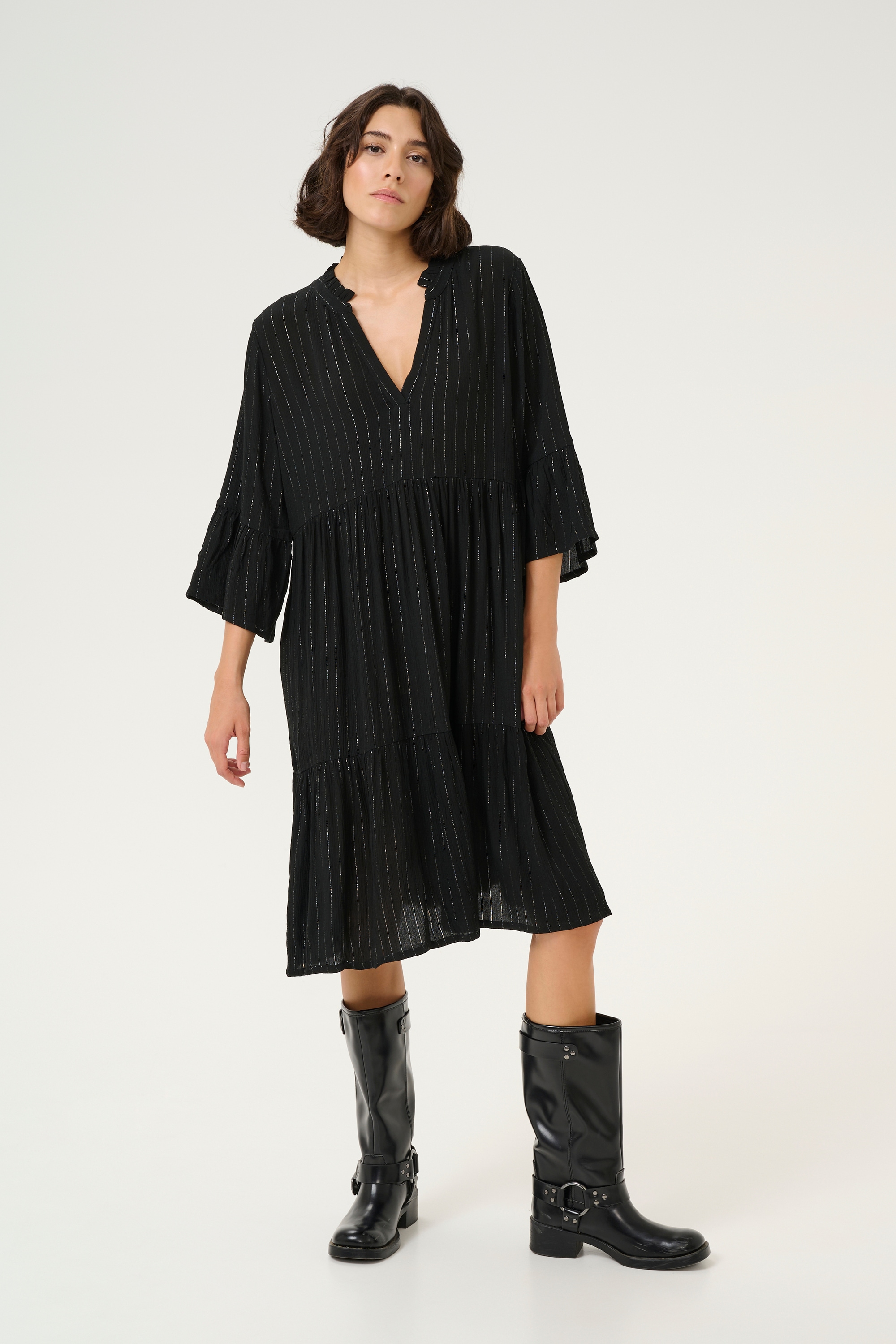 KAFFE Midikleid »Kleid KAliv«