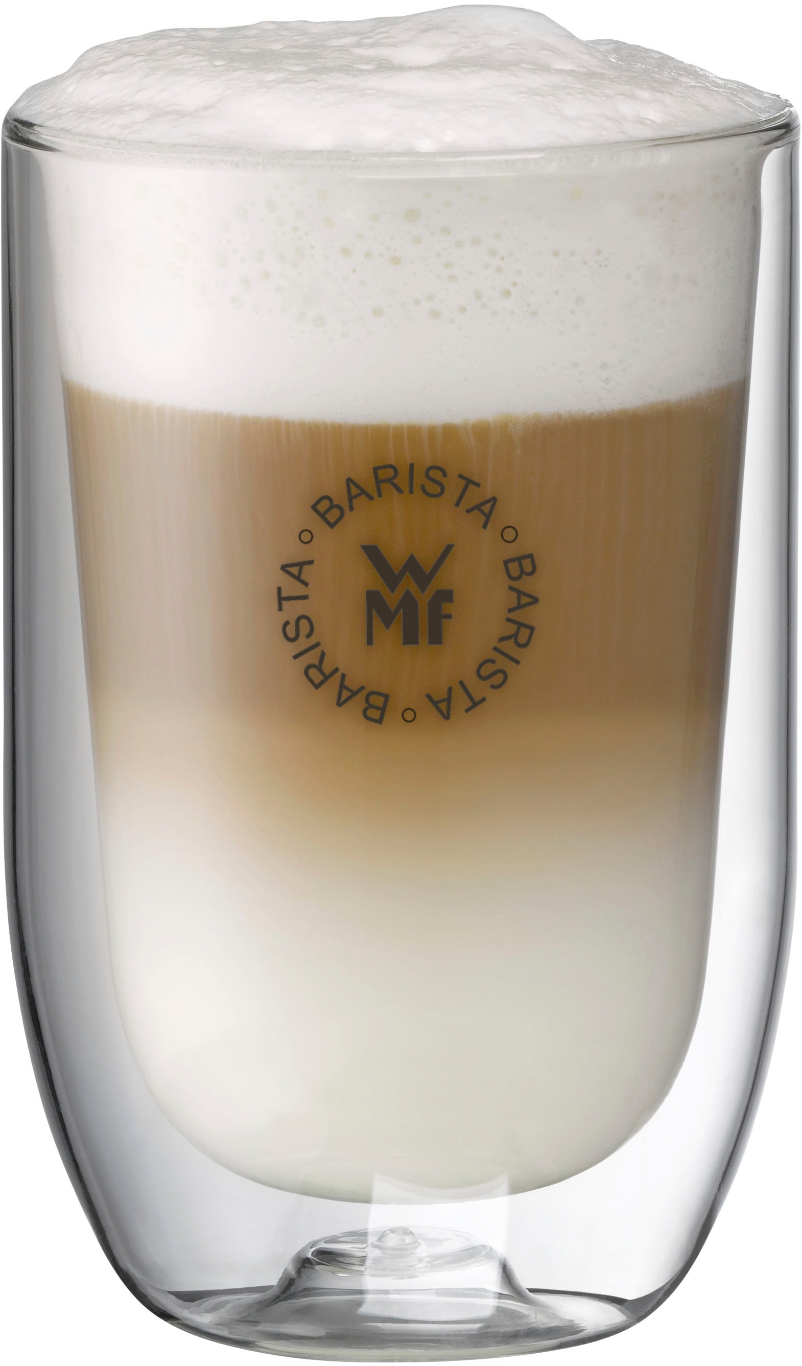 WMF Kaffeeservice »Barista«, (Set, 2 tlg.), doppelwandiges hitzebeständiges Glas, stilvoll, kein Kondenswasser
