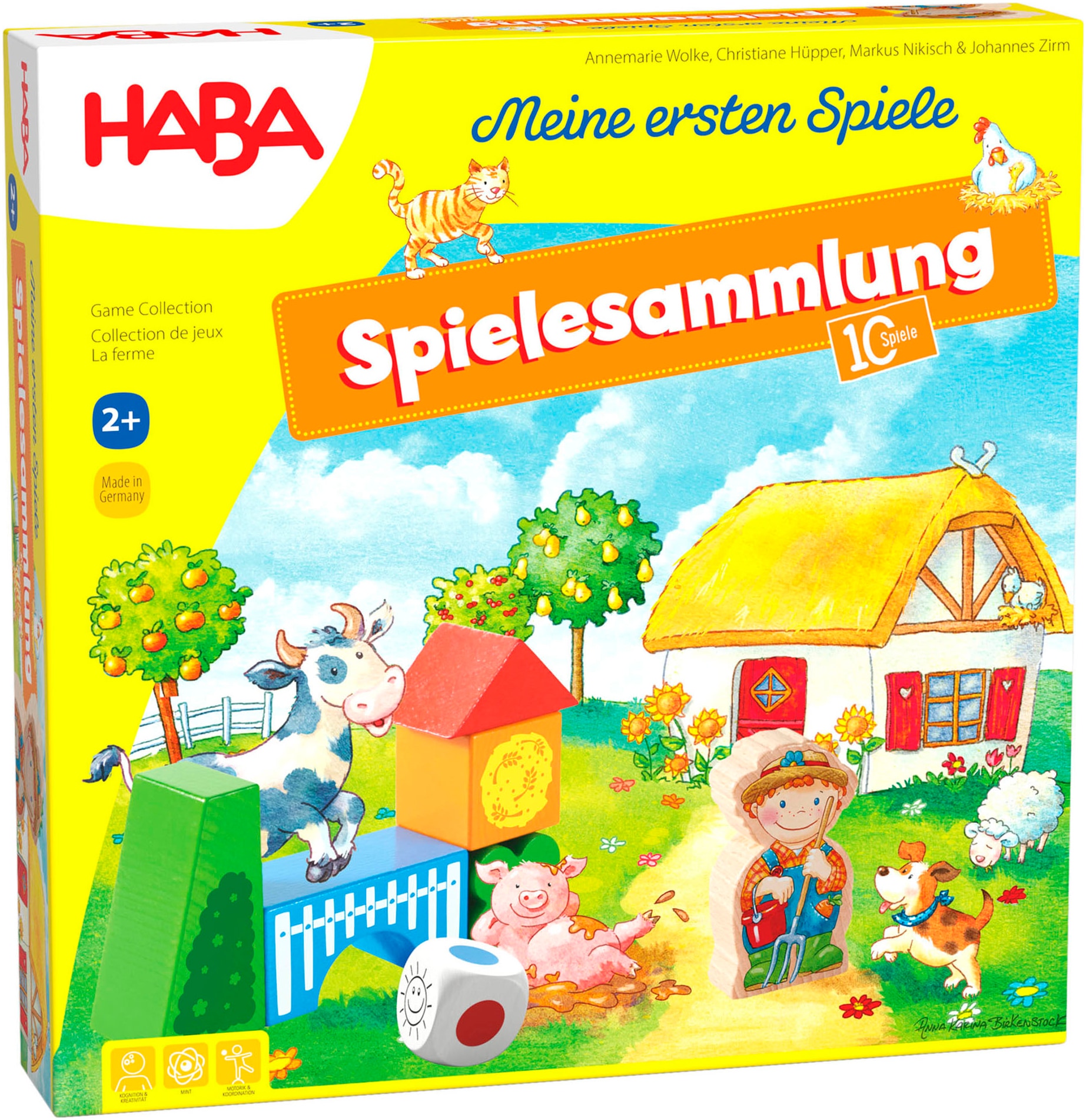 Spiel »Meine ersten Spiele - Spielesammlung«, Made in Germany