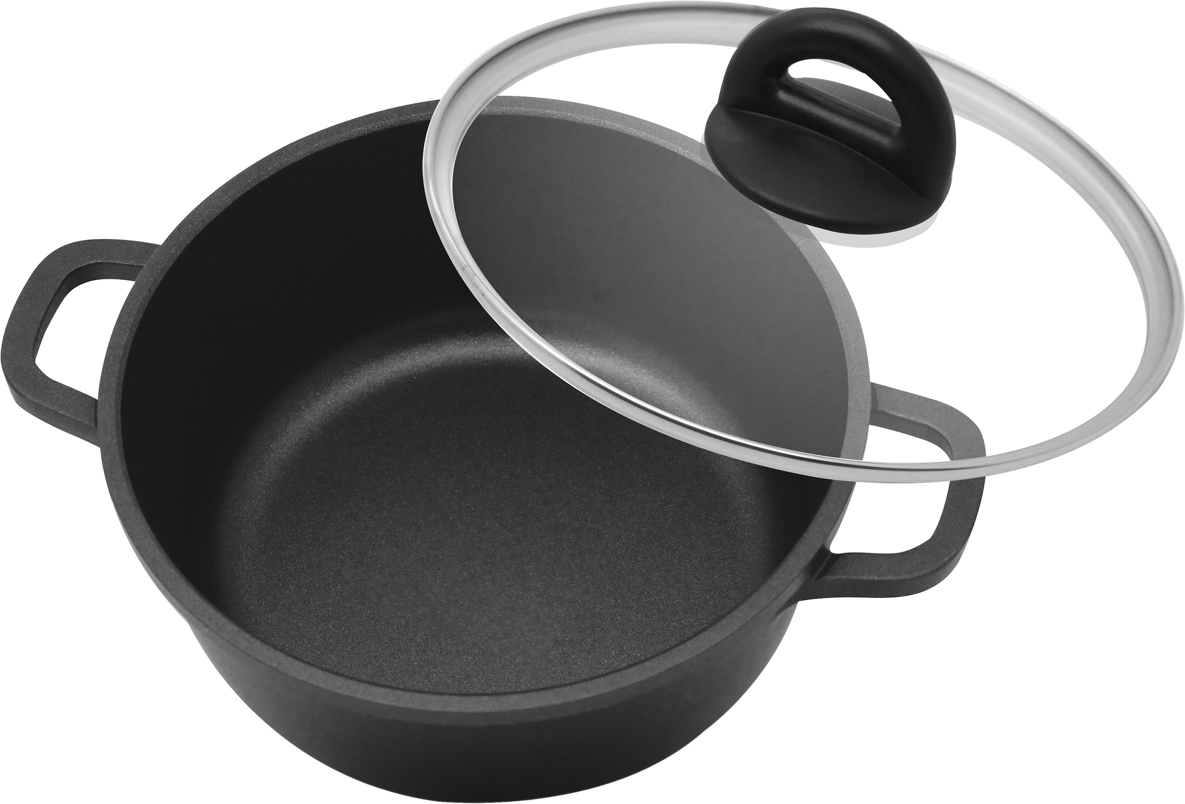 Elo Basic Kochtopf »Black« 1 tlg. Aluminium