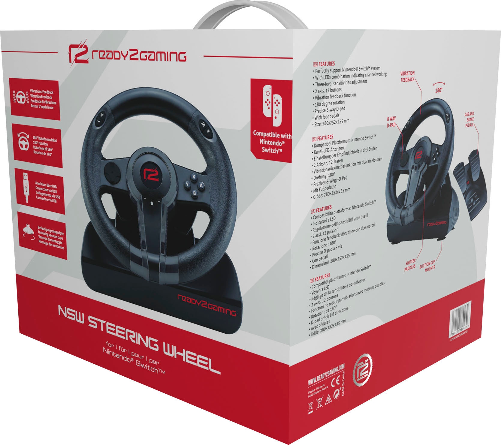 Ready2gaming Gaming-Lenkrad »Switch Racing Wheel« jetzt im OTTO