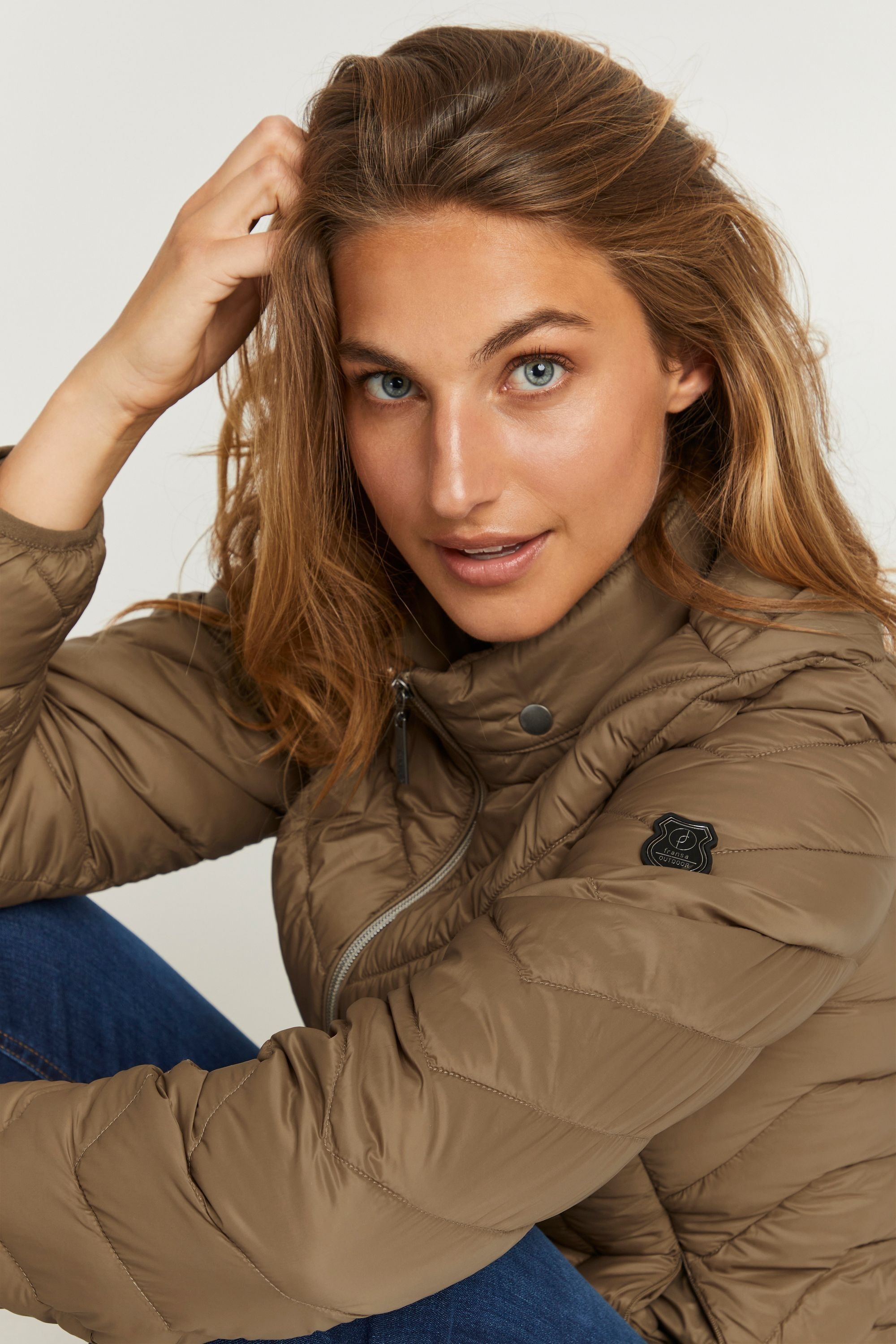 fransa Steppjacke »Steppjacke FRPadma«, ohne Kapuze