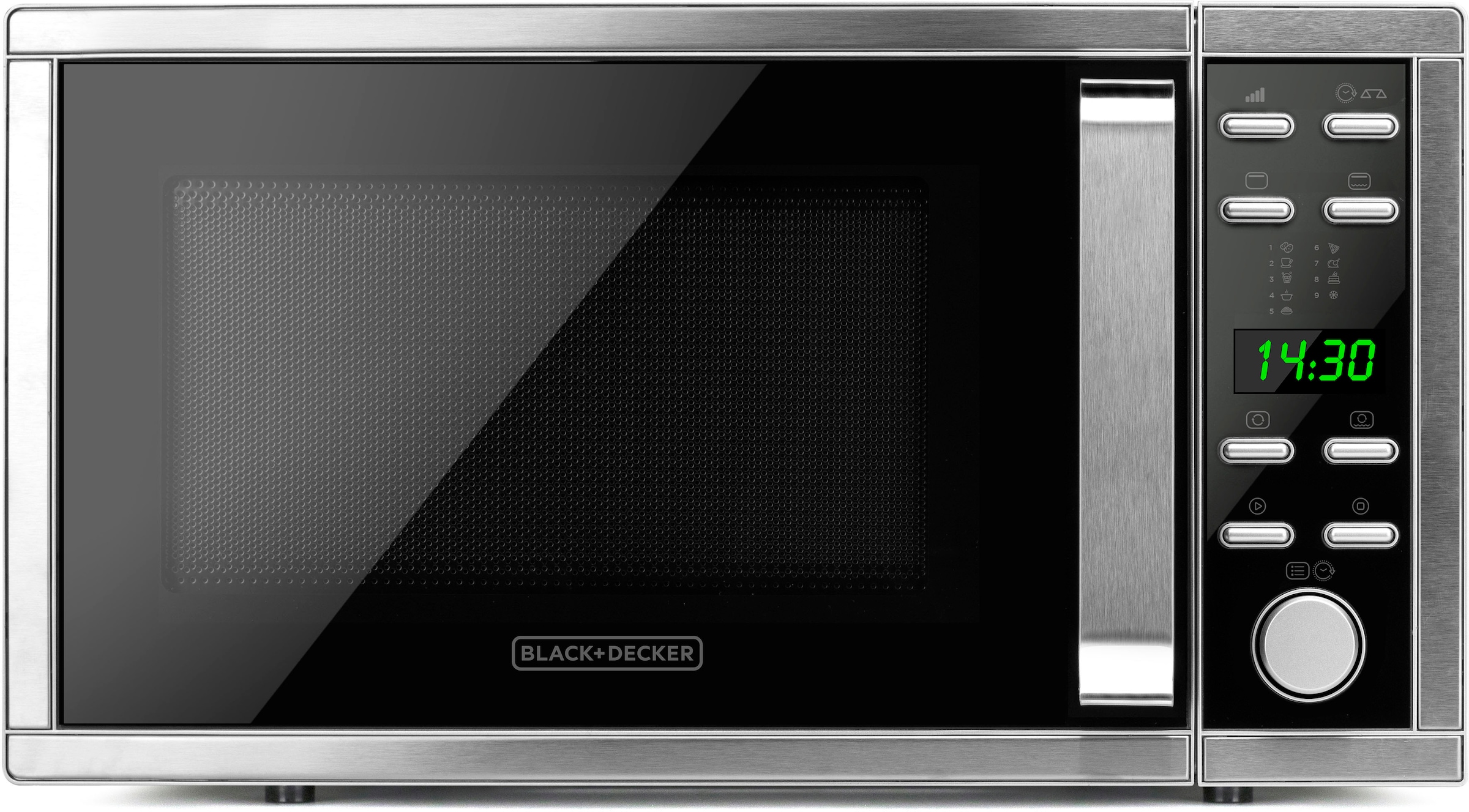 Black + Decker Mikrowelle »BXMZ901E«, Mikrowelle-Grill, 1000 W