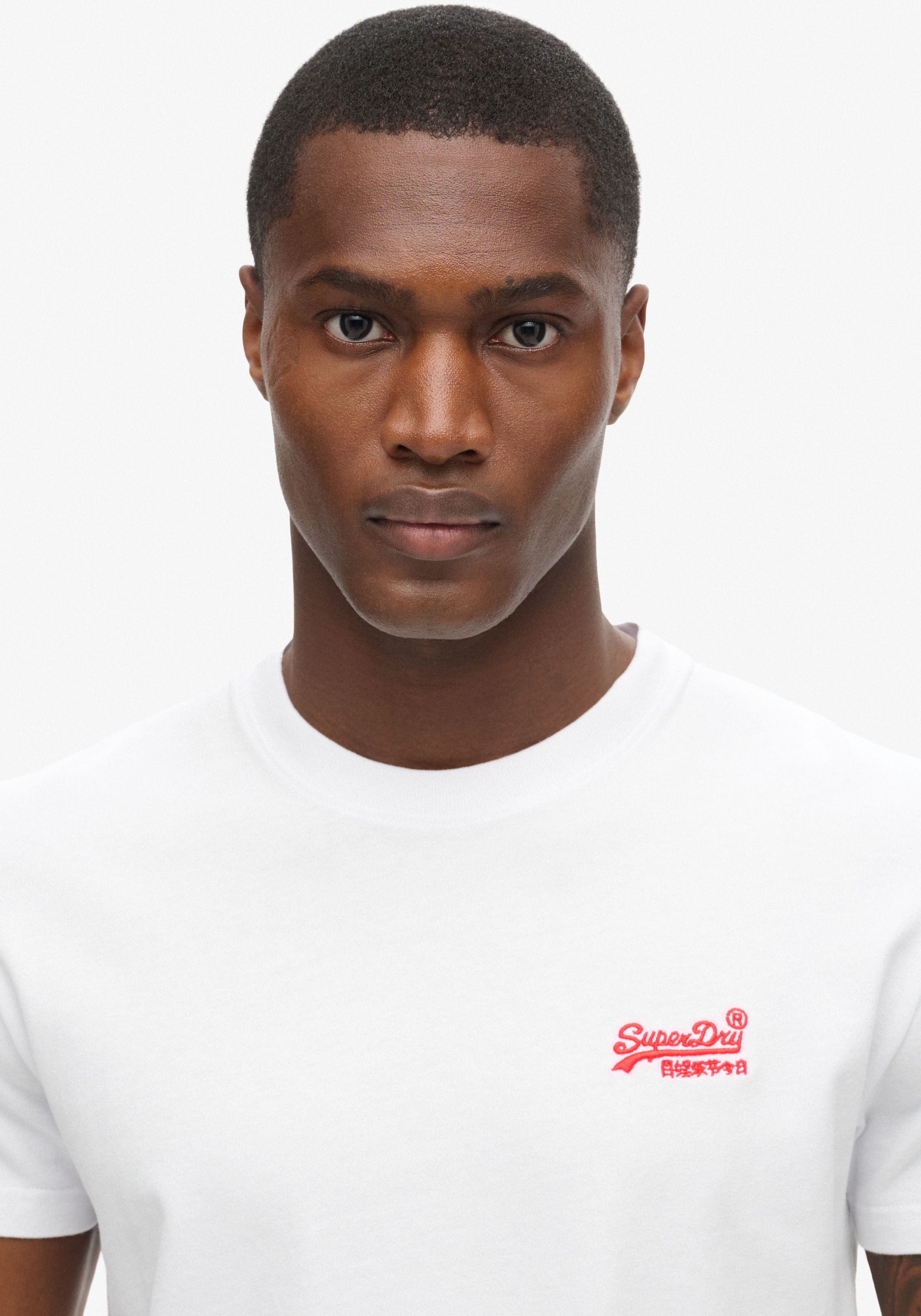 Superdry Rundhalsshirt »ESSENTIAL LOGO EMB TEE«