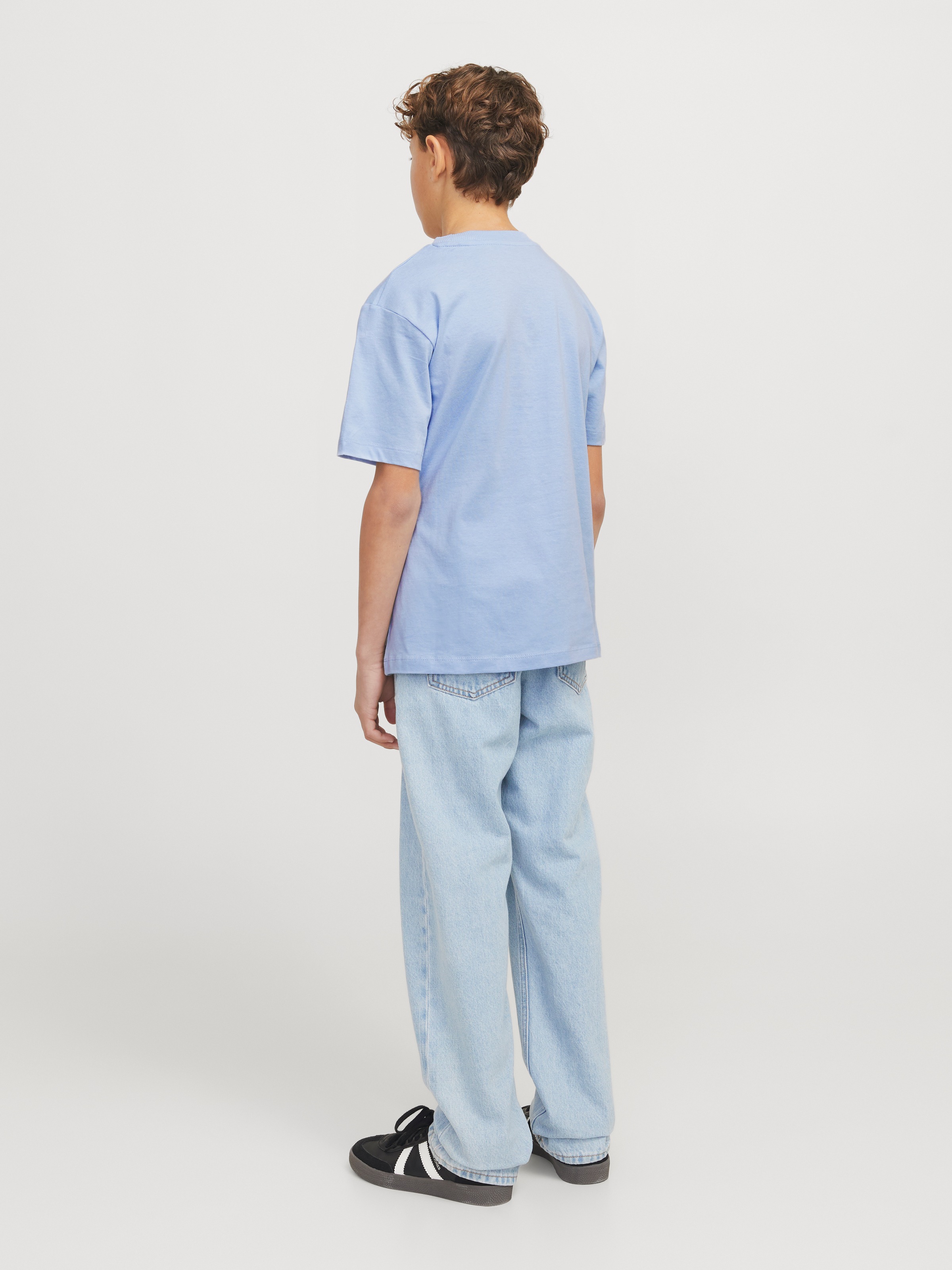 Jack & Jones Junior Rundhalsshirt »JJECALEB VARSITY TEE SS O-NECK NOOS JNR«