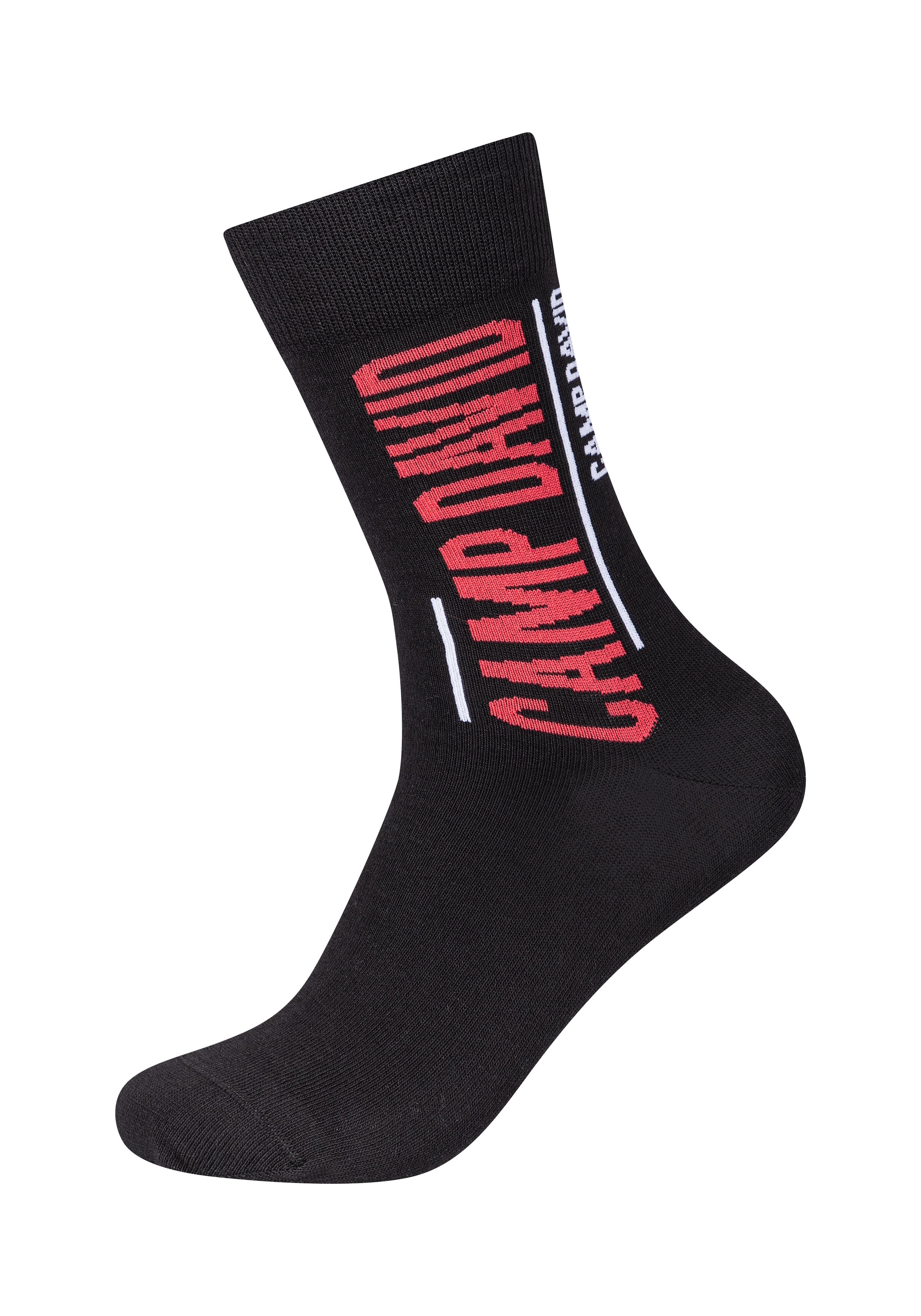CAMP DAVID Socken »casual« 61.159.500 4 Paar,  mit elastischem Bund