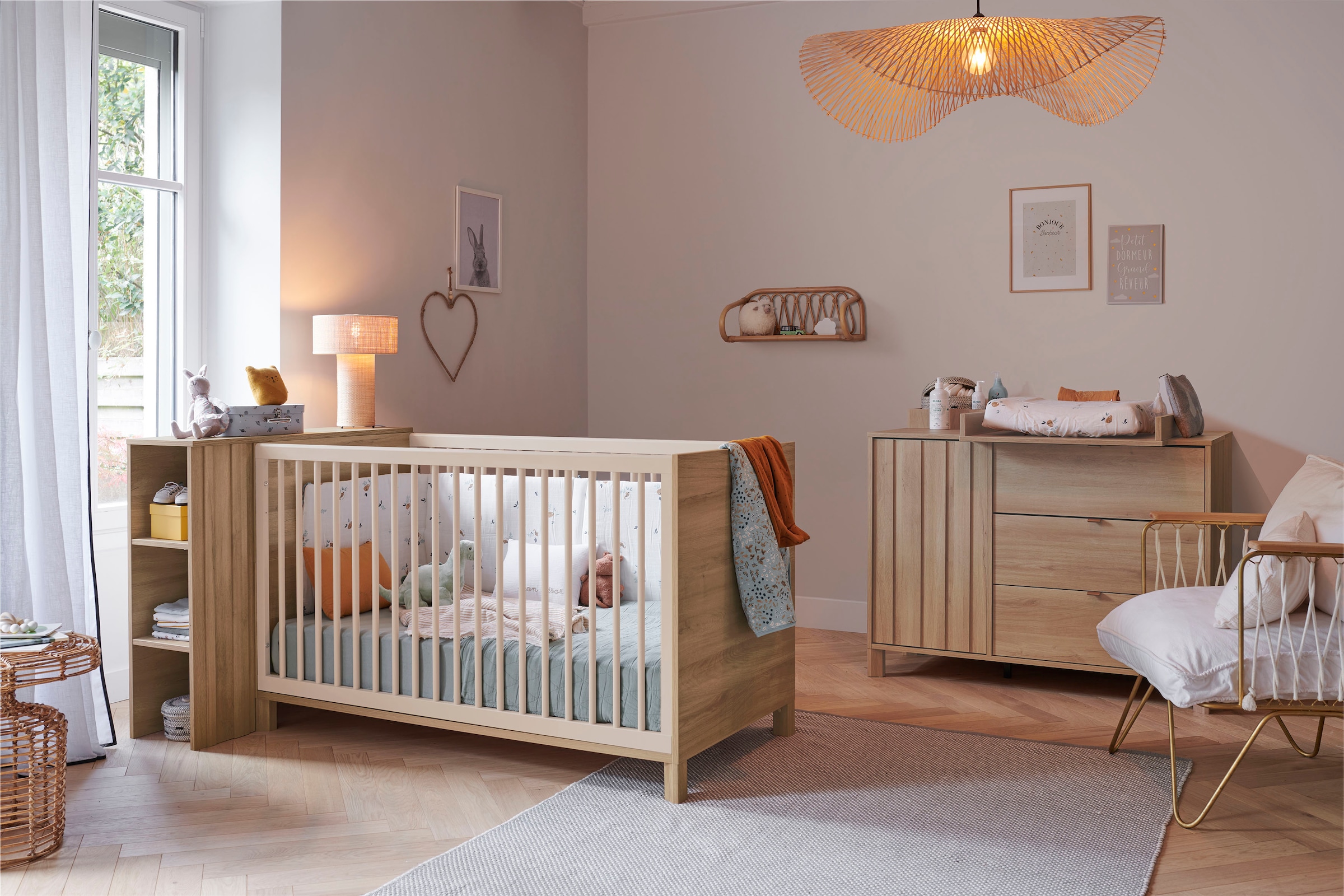 Gami Babybett »CALYPSO BABYBETT«, Zum „Little Bed“ umbaubar