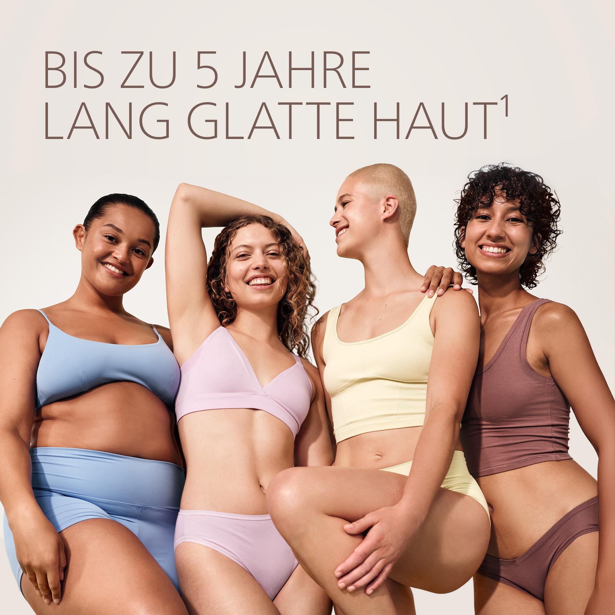 Philips IPL-Haarentferner »Philips Lumea Series 9900 Pro BRC342/00, NEUHEIT« 4 Aufsätze (Körper, Gesicht, Achseln, Bikinizone), Audioführung