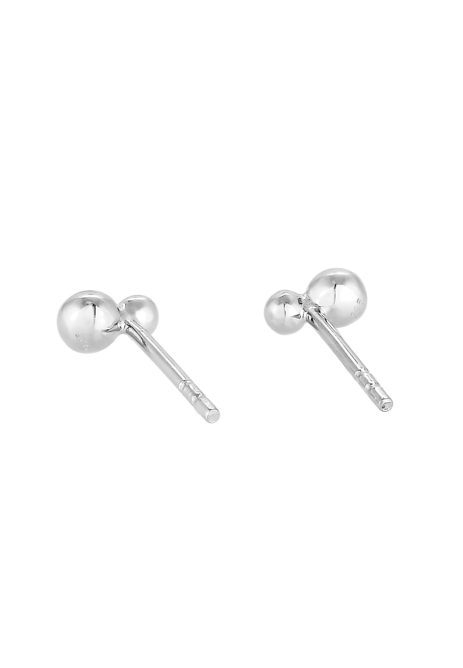 Elli Paar Ohrstecker »Ohrringe Stecker Geo Kugel Basic Must-Have 925 Silber«