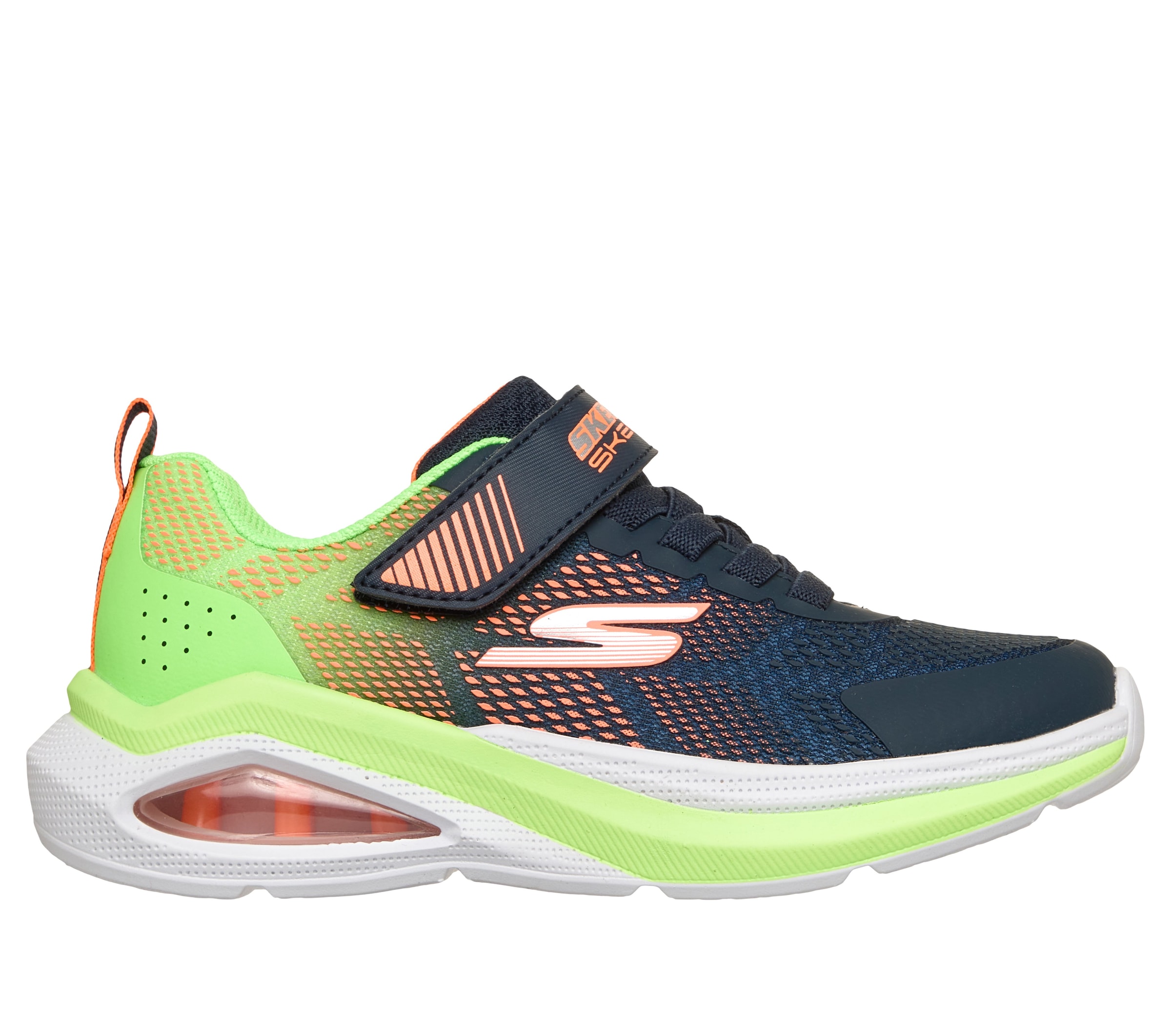 Skechers Sneaker »MICROSPEC MAX VELOCITY«  Klettschuh, Freizeitschuh, Grössenschablone zum Download