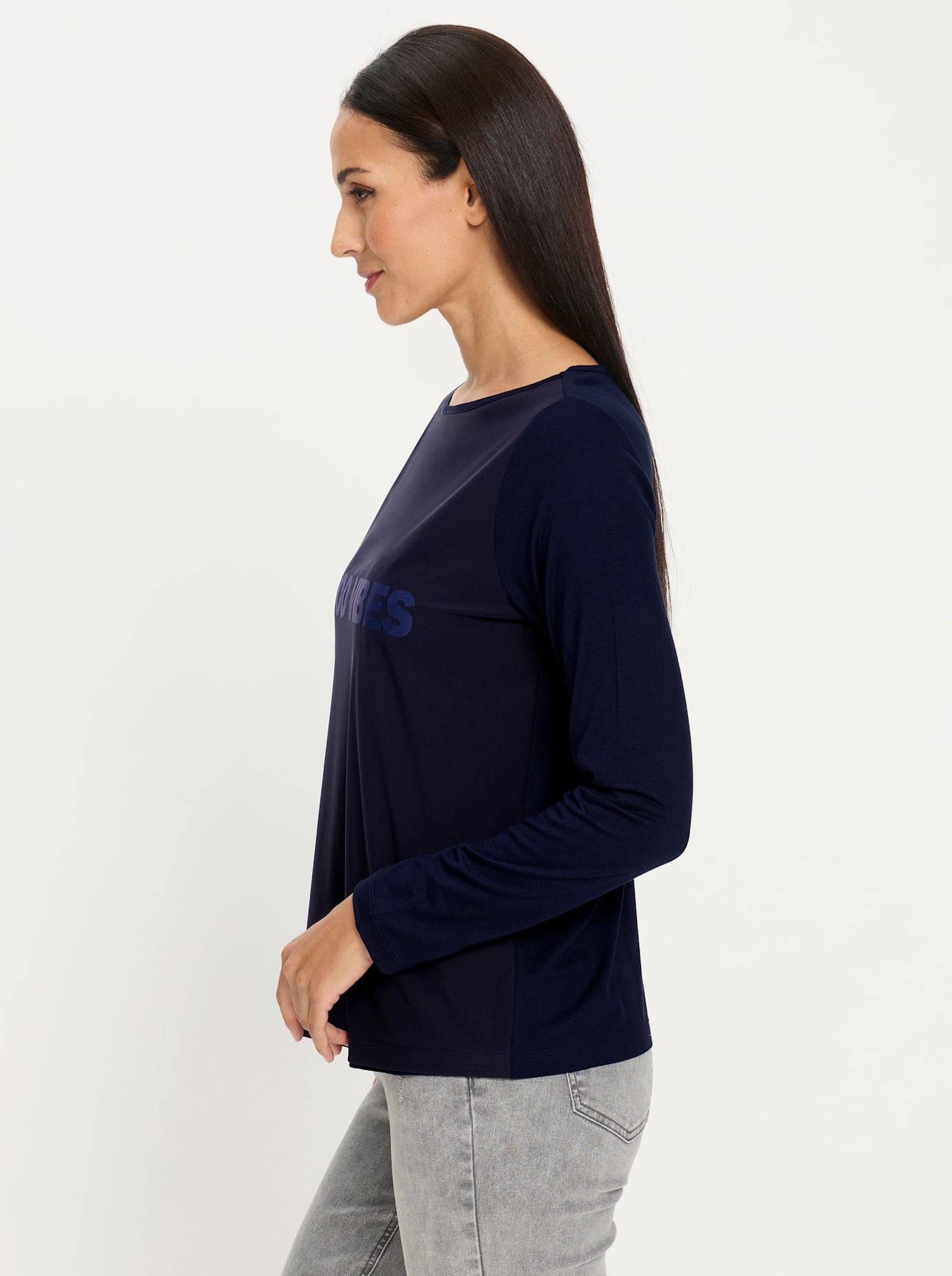 heine Langarmshirt »Mesh-Shirt« 1