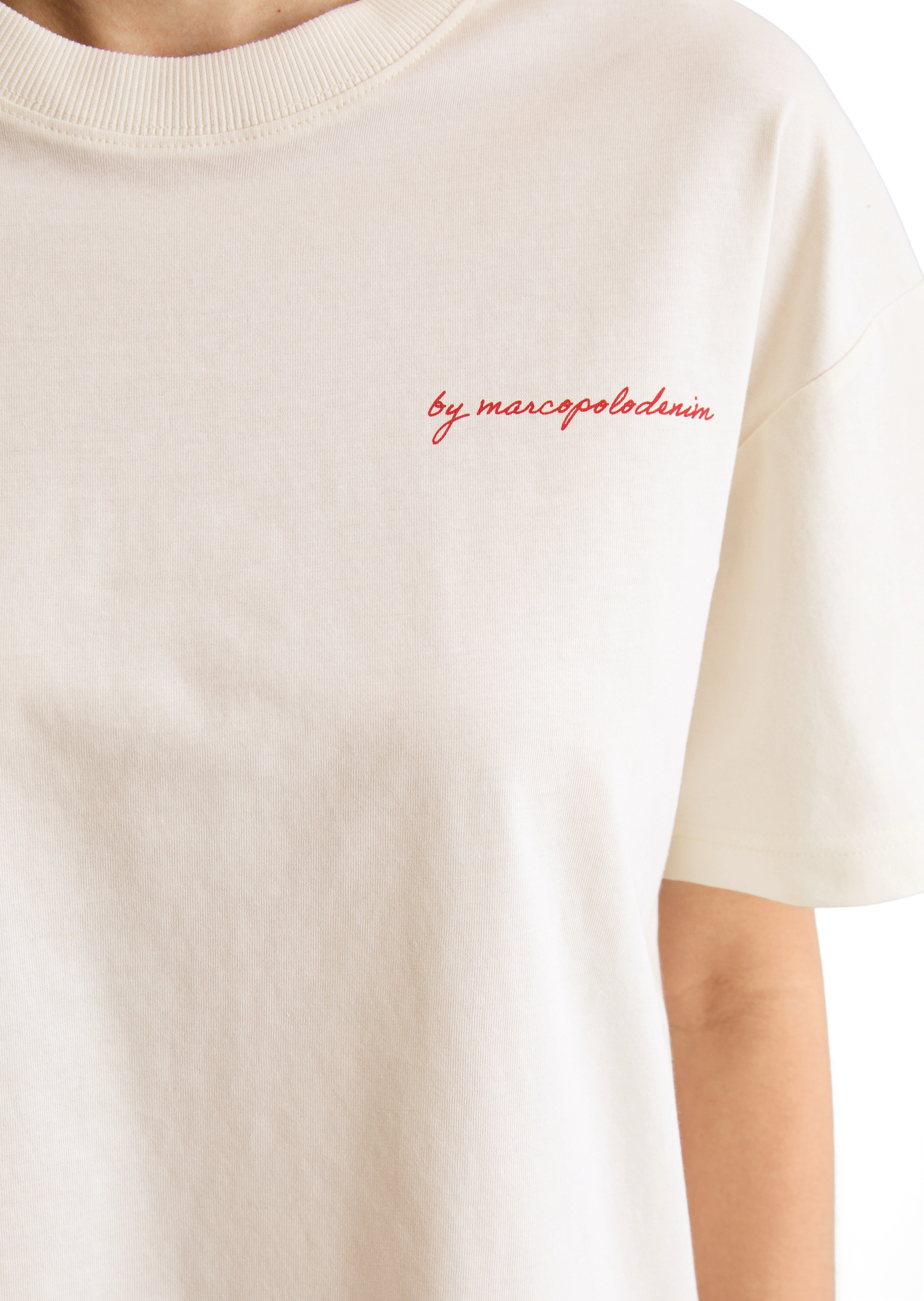 Marc O'Polo DENIM T-Shirt Relaxed Fit, großer Rückenprint