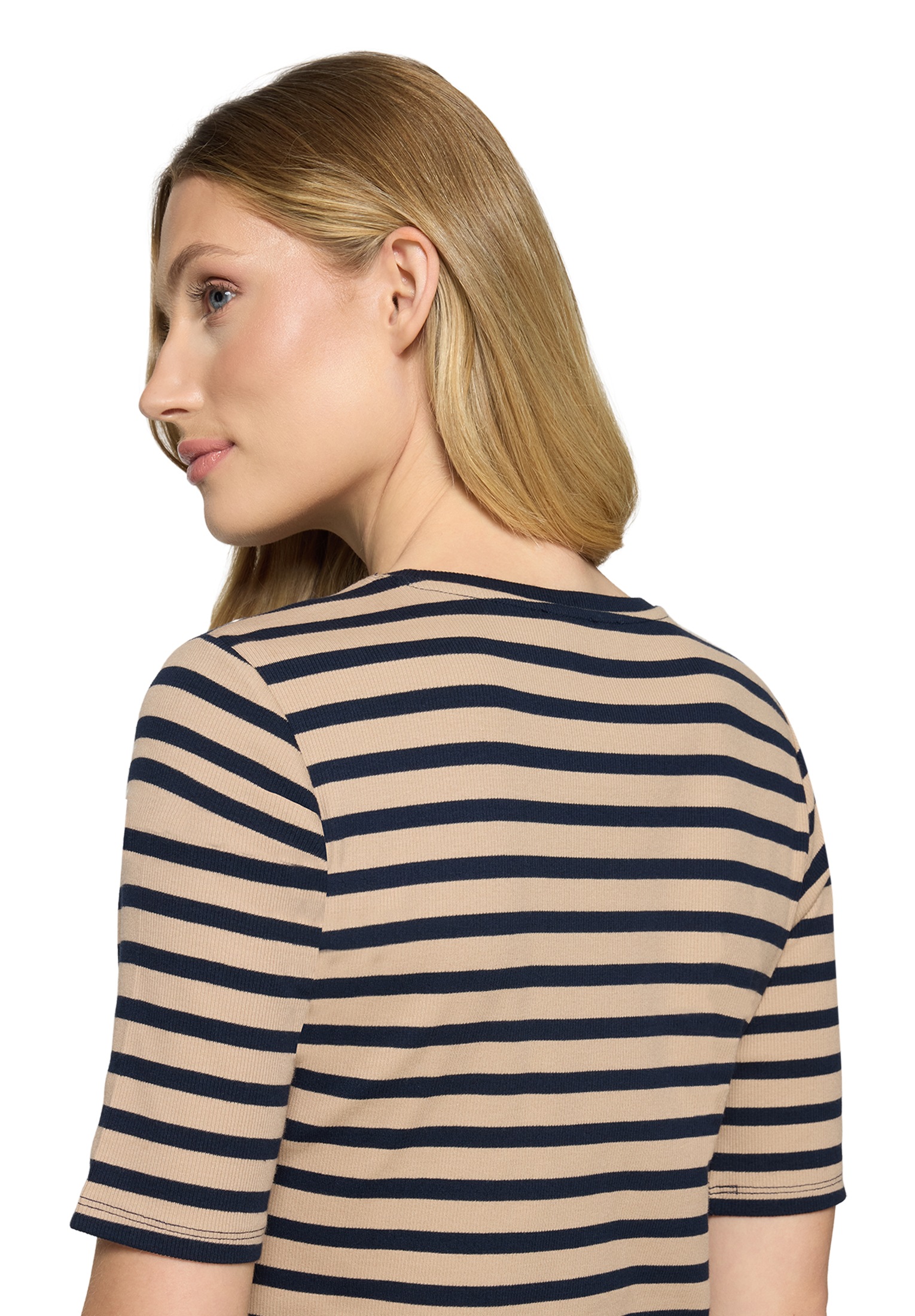 Betty Barclay Rundhalsshirt »Basic Shirt mit Rippenstruktur«