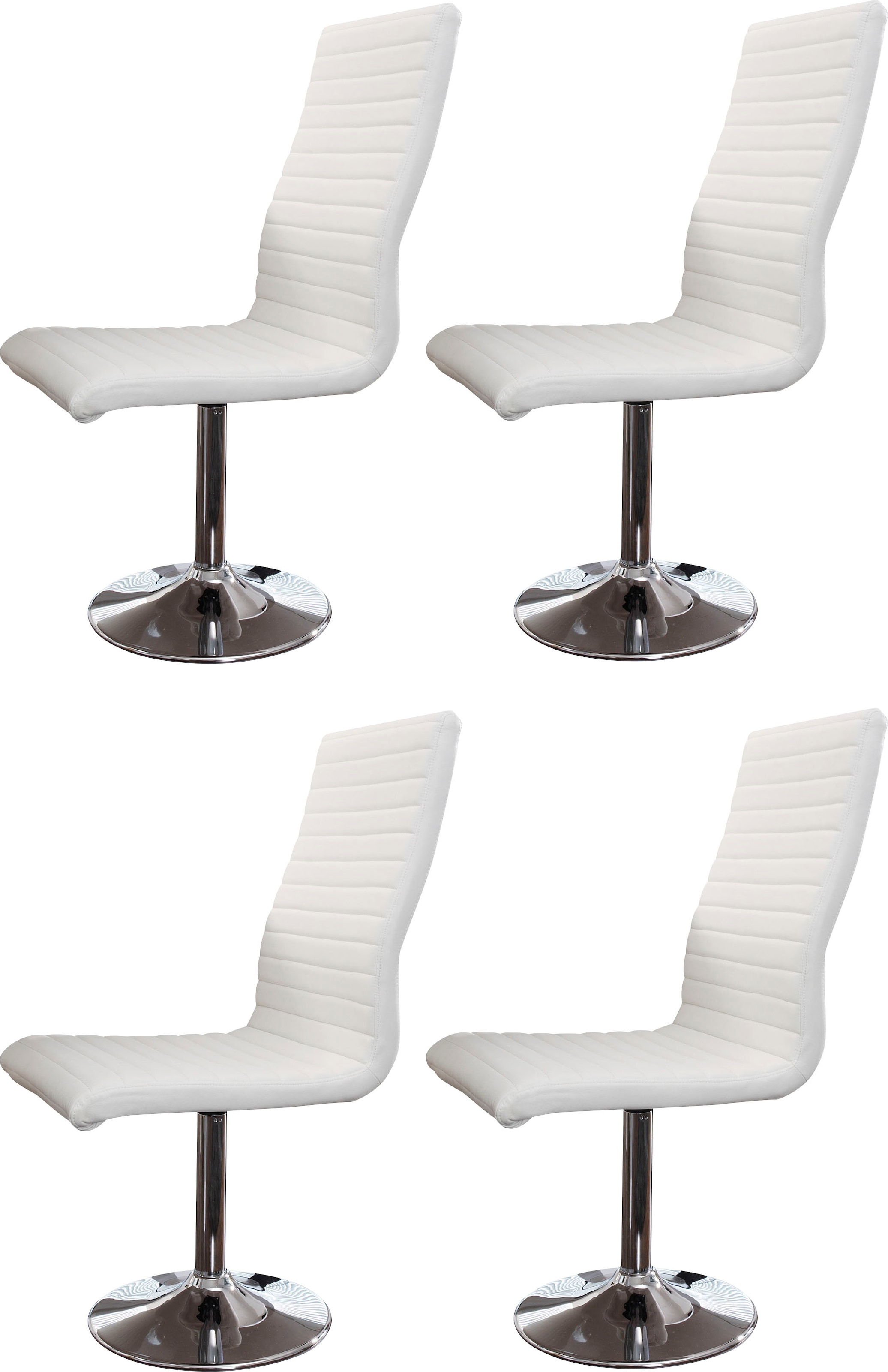 SalesFever Essgruppe, (Set, 5 tlg.), Tisch mit Ausziehfunktion