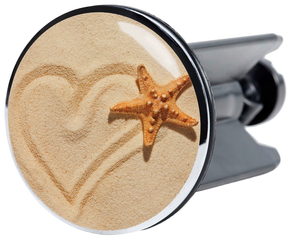 Sanilo Badaccessoire-Set »Sandy« WC-Sitz, Badteppich, Stöpsel, Seifenspender und WC-Bürste