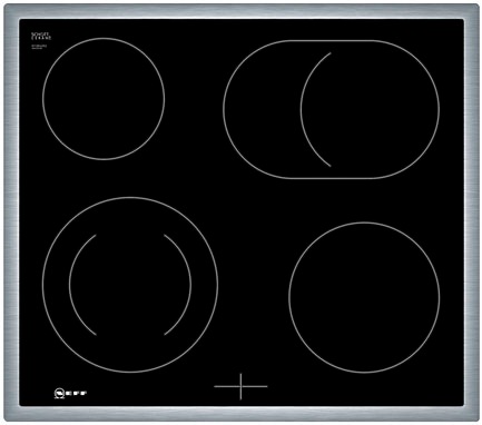 NEFF ElektroHerdSet »XE4«, E1CCD2AN0, mit Teleskopauszug nachrüstbar