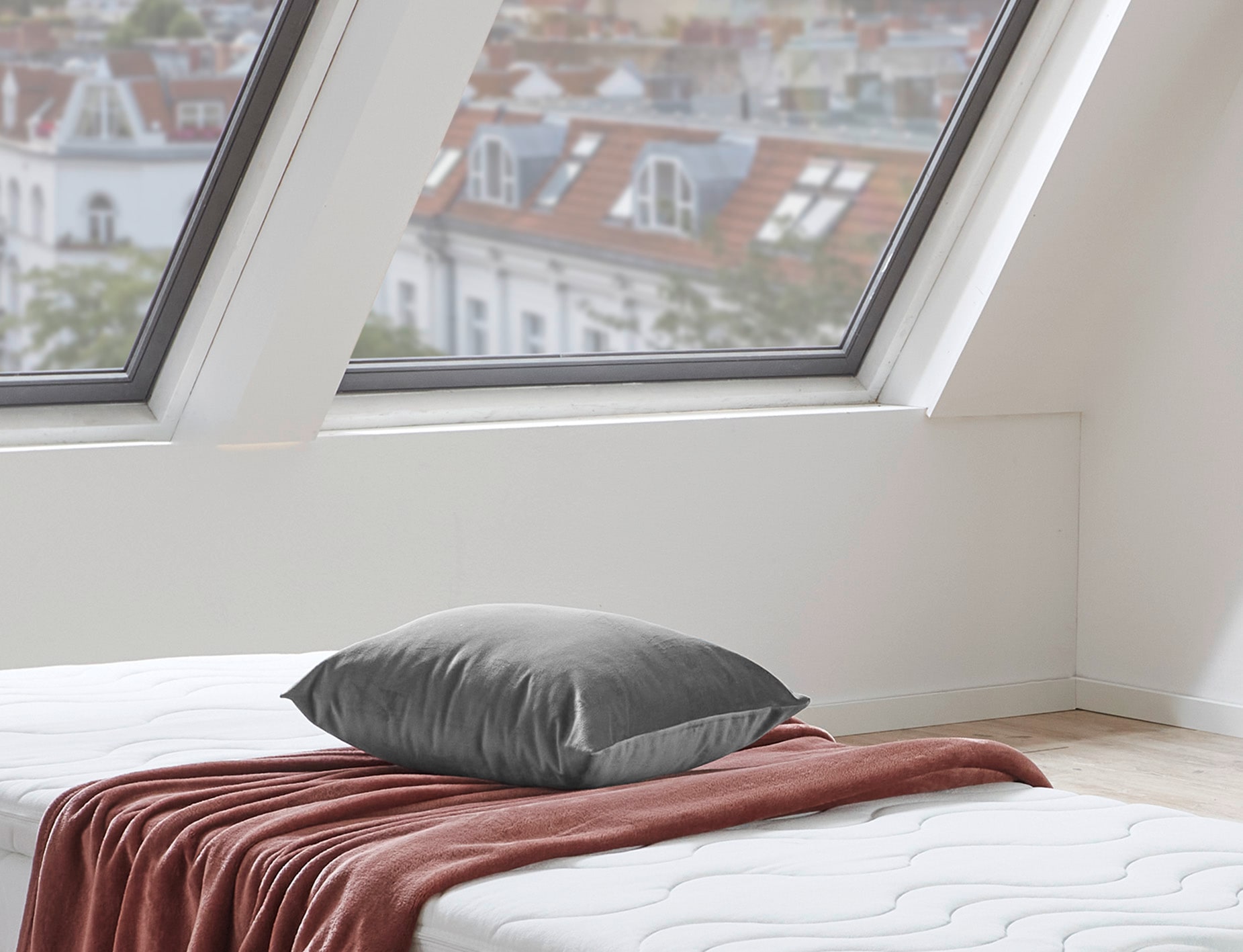 Westfalia Schlafkomfort Boxbett »Nagoya« wählbar mit und ohne  Topper, in H2, H3 und H4 erhältlich