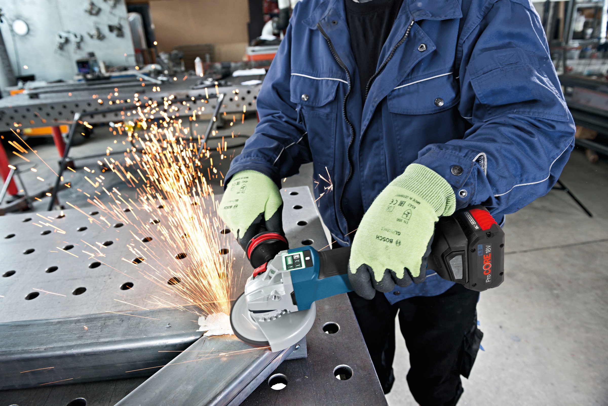 Bosch Professional Akkupacks »»ProCORE 18V (1 x 8,0Ah, C) UNI««, Hochleistungsakku für Leistung wie bei einem 2.000-Watt-Kabelgerät