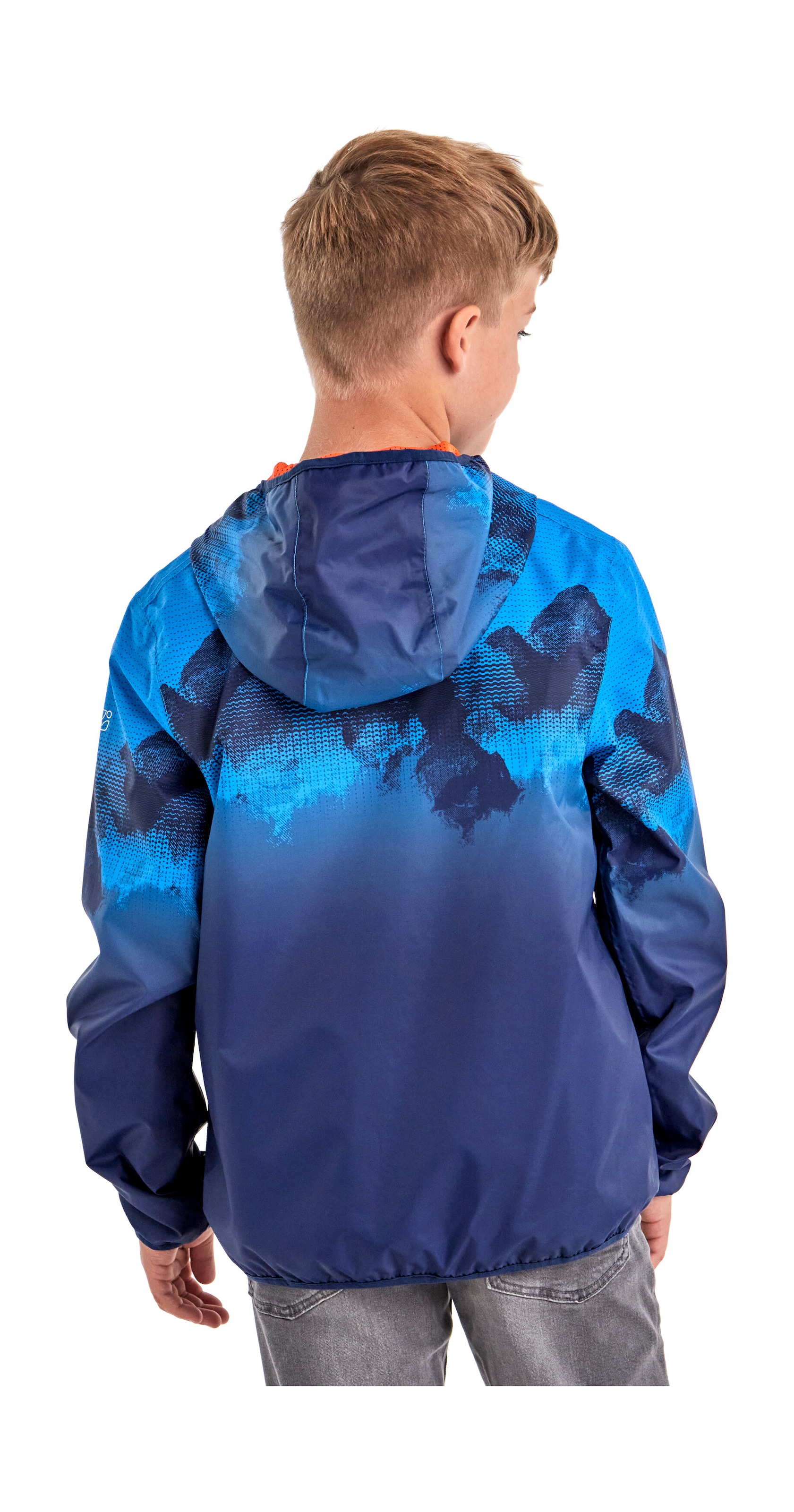 Killtec Outdoorjacke »Lyse BYS JCKT B«, Leichte, wasserdichte Kinderjacke, klein verpackbar, cooles Muster