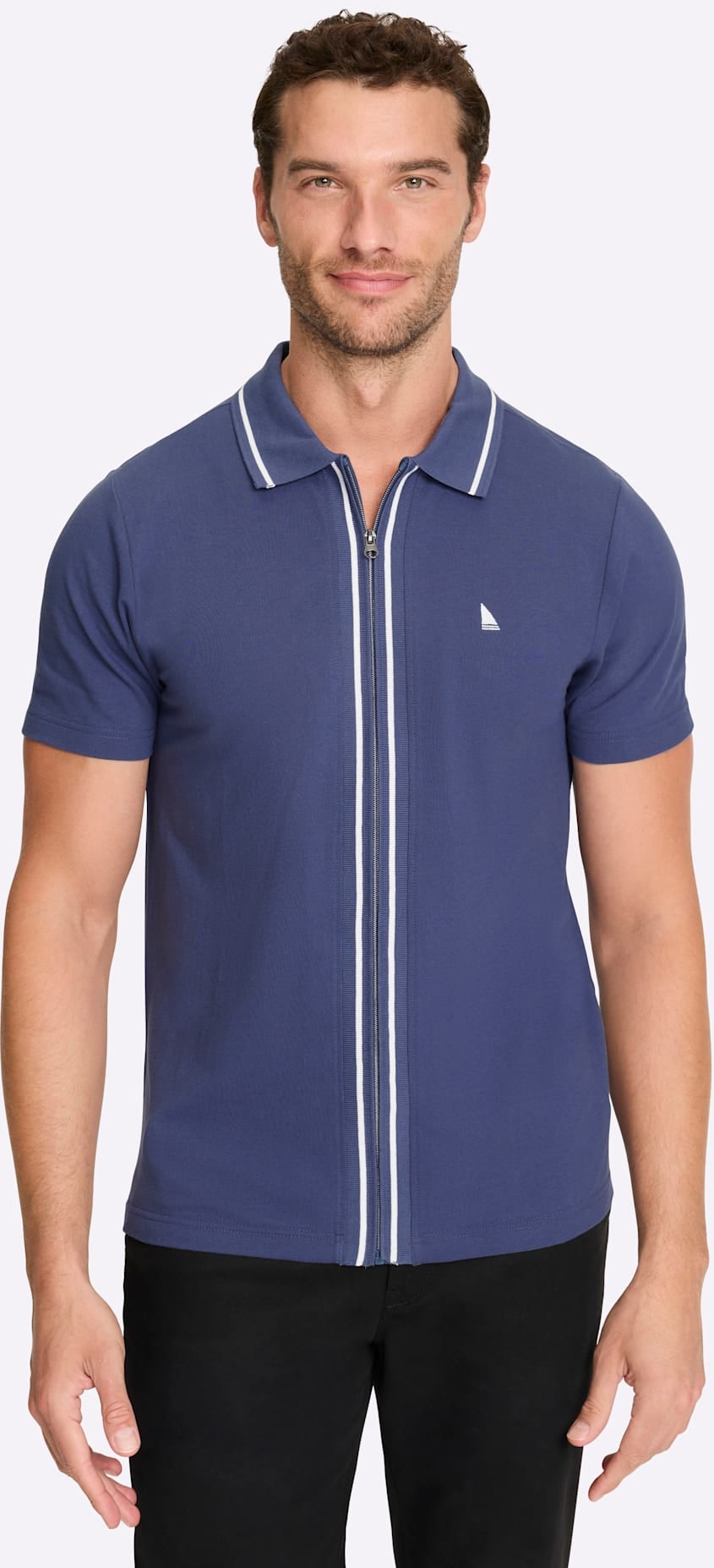 Catamaran Kurzarmshirt »Kurzarm-Poloshirt« 1 tlg.