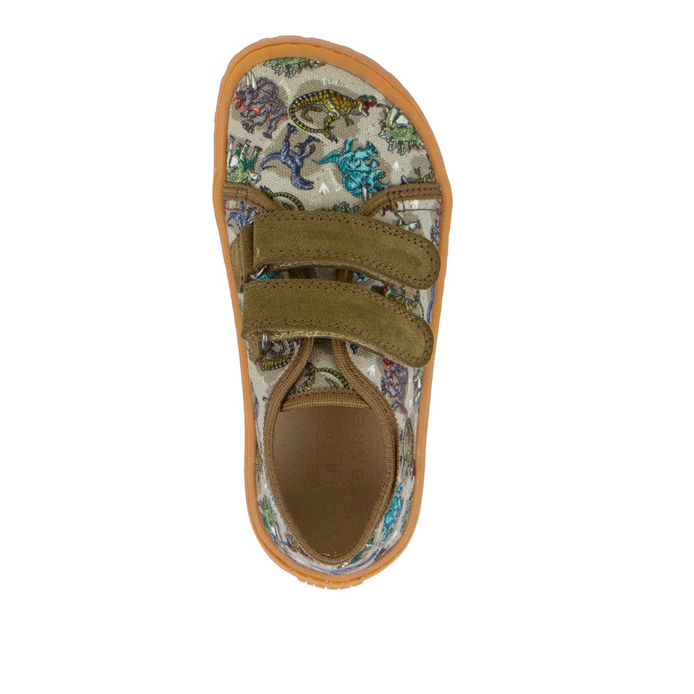 froddo® Barfußschuh »BAREFOOT CANVAS«, Sneaker, Klettschuh mit Baumwollfutter