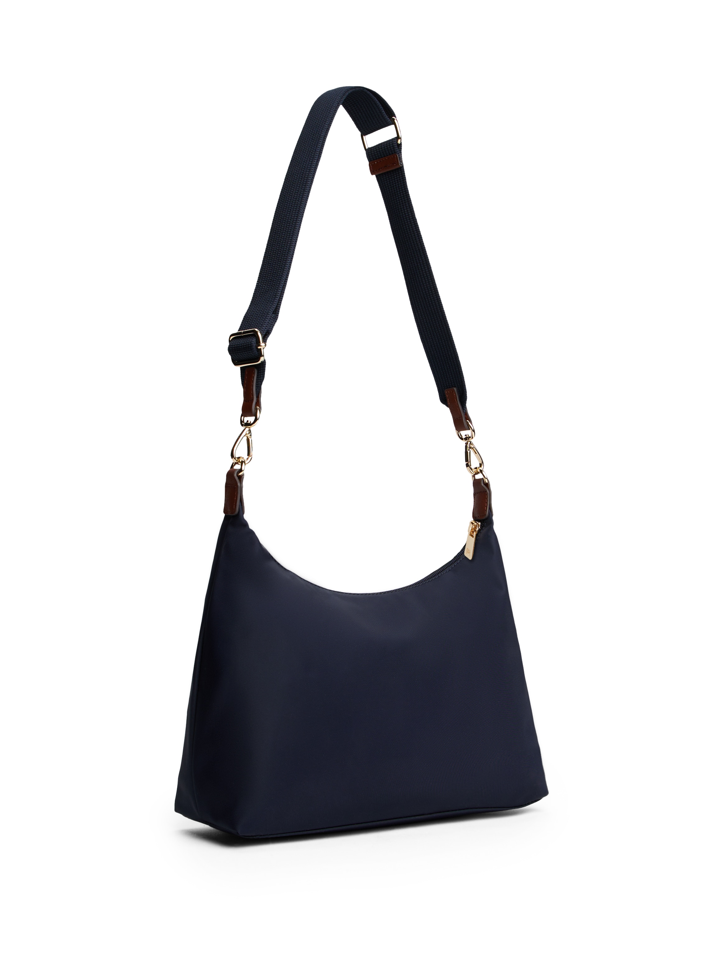 Tommy Hilfiger Schultertasche »POPETTE SHOULDER BAG«, Damen Umhängetasche, Tragetasche mit TH-Schmuckelement