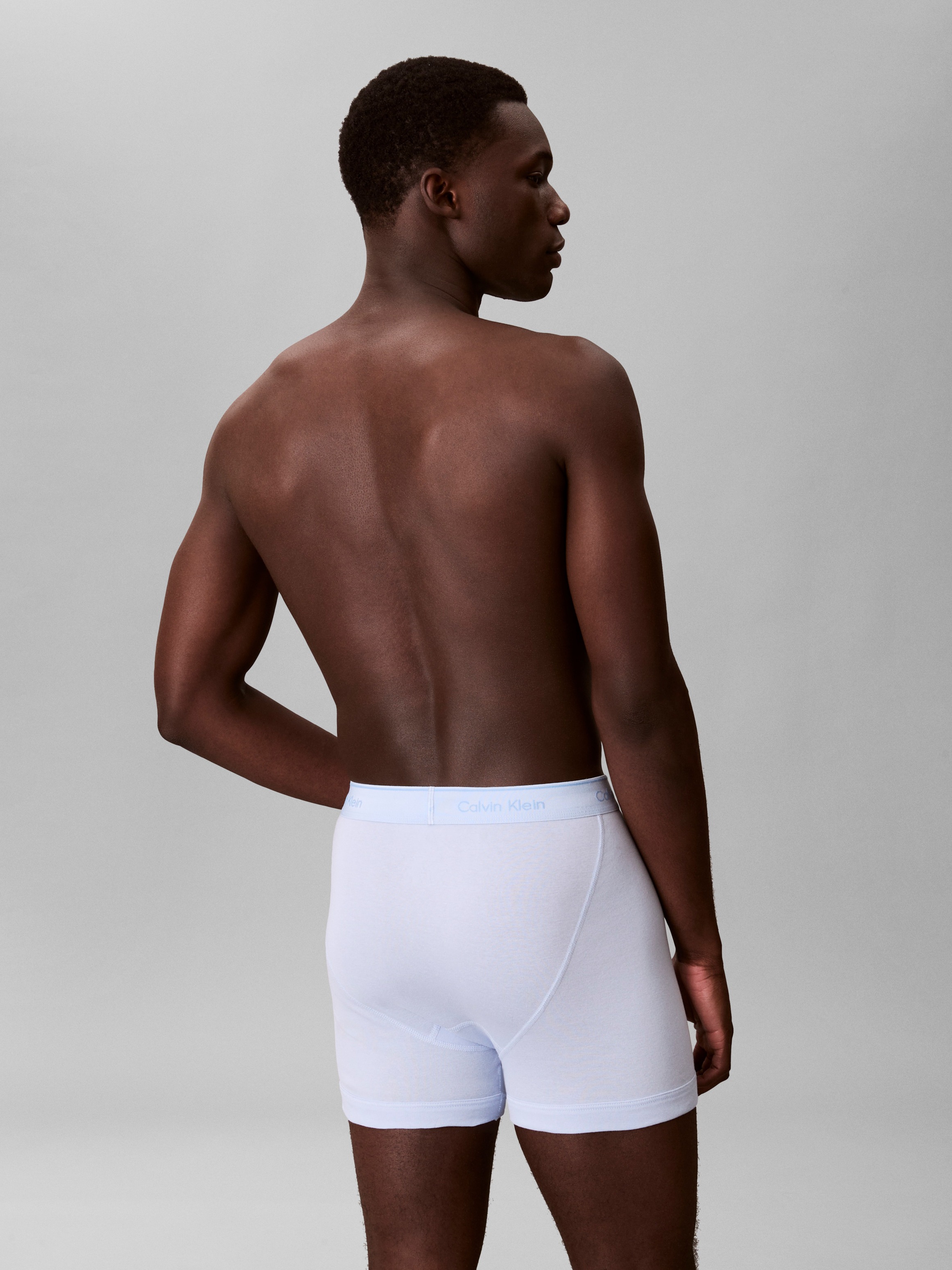 Calvin Klein Underwear Boxer »BOXER BRIEF 3PK« Packung, 3er-Pack,  mit Logo-Elastikbund (3 Stück)