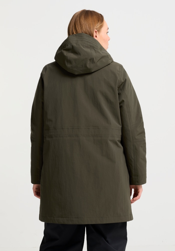 Jack Wolfskin Wintermantel »3IN1 NABUR COAT W« Winterjacke für Kinder, wasserdicht, warm