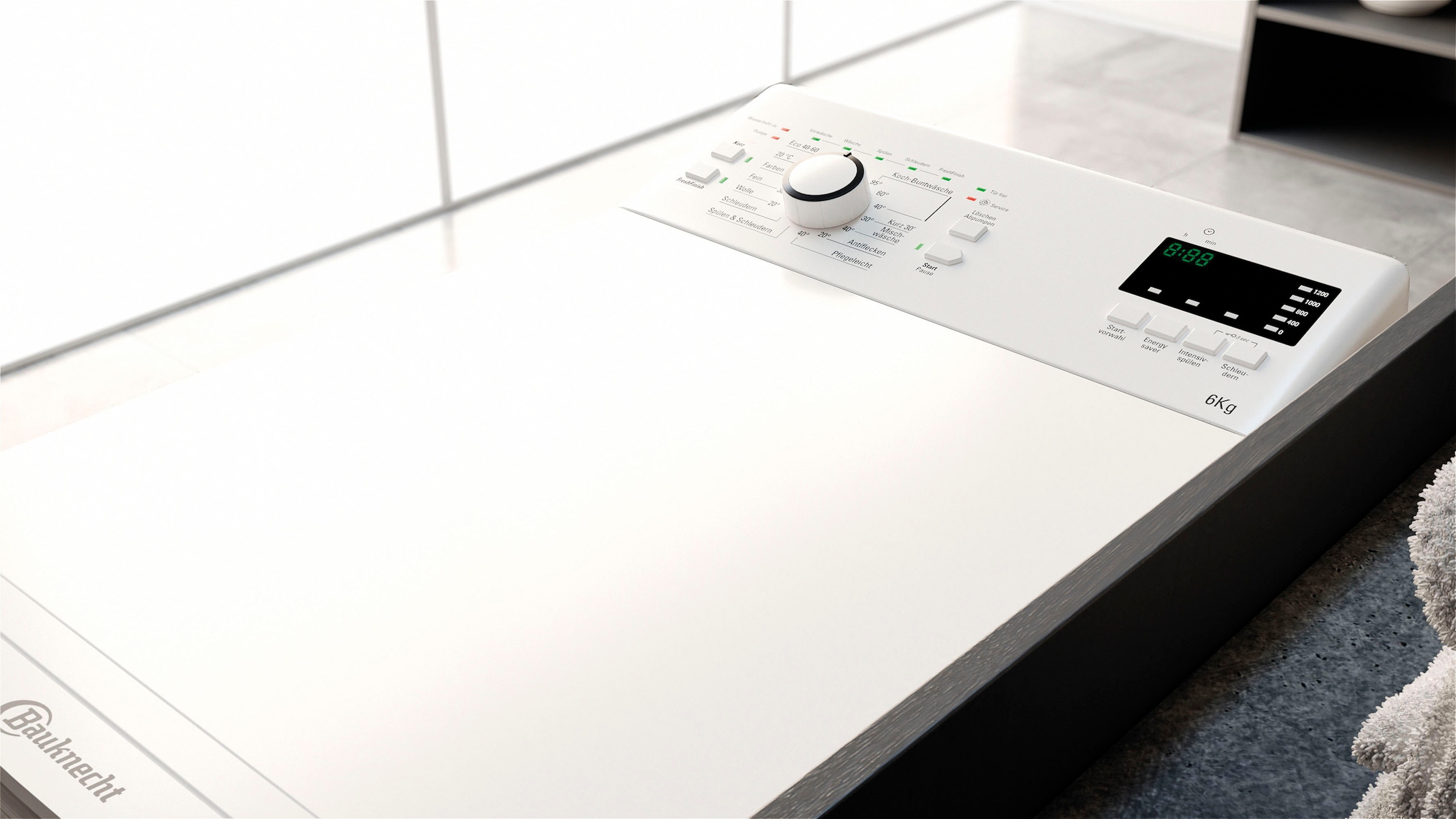 BAUKNECHT Waschmaschine Toplader bei WAT jetzt bestellen OTTO 1200 12C«, Eco 12C, U/min 6 kg, Eco Smart Smart »WAT