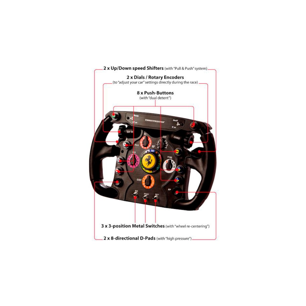 Thrustmaster Gaming-Lenkrad »Ferrari F1 Wheel AddOn«